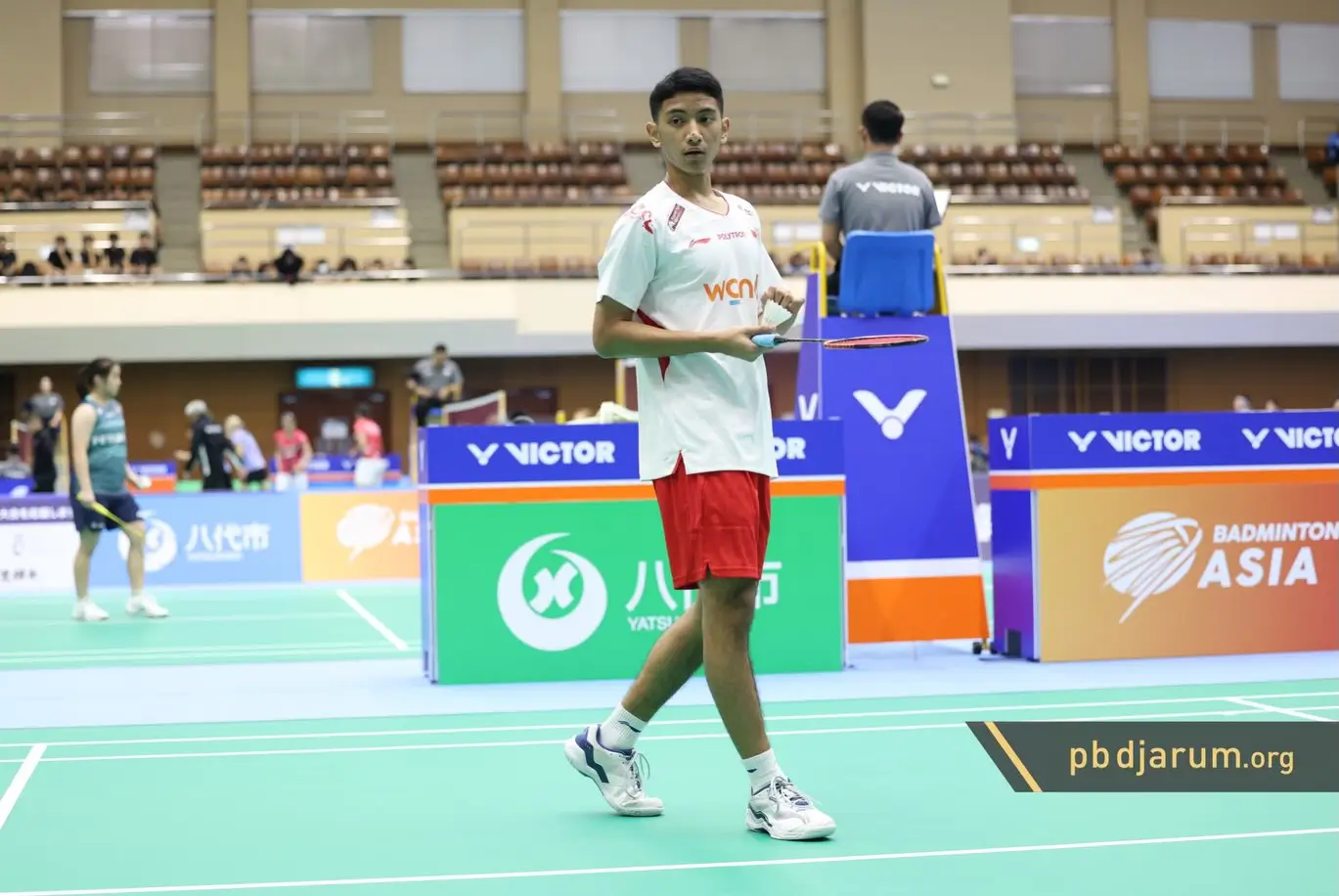 Pebulu tangkis muda Indonesia, Radithya Bayu Wardhana, sukses merebut gelar juara dunia junior 2026. Foto Instagram Radithya Bayu Wardhana.