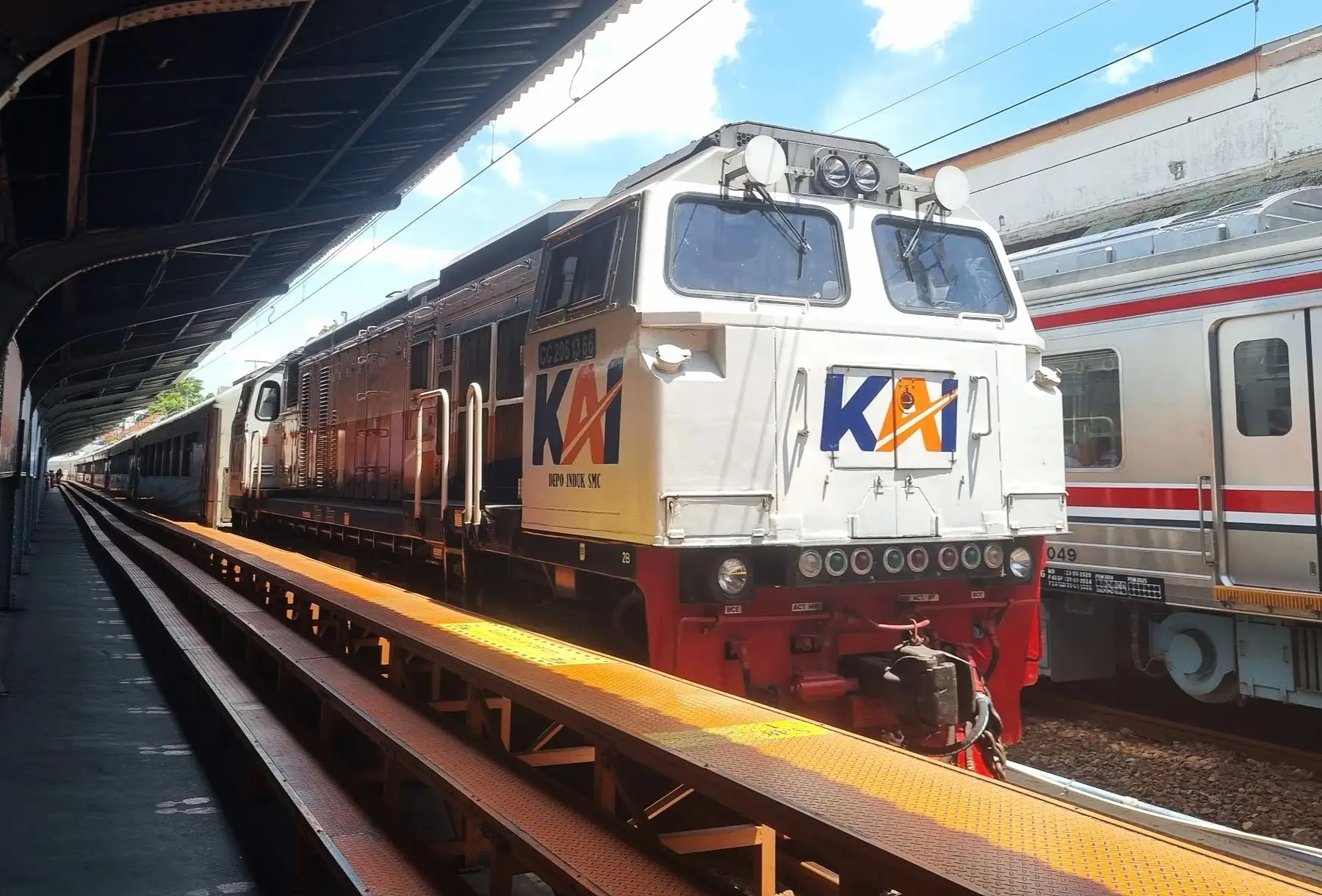 Kereta api. (Foto: Dok. ThePhrase.id)