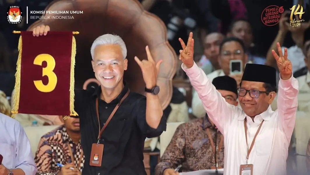 Nomor Urut Ditetapkan  Ini Sambutan Tiga Pasangan Capres Cawapres