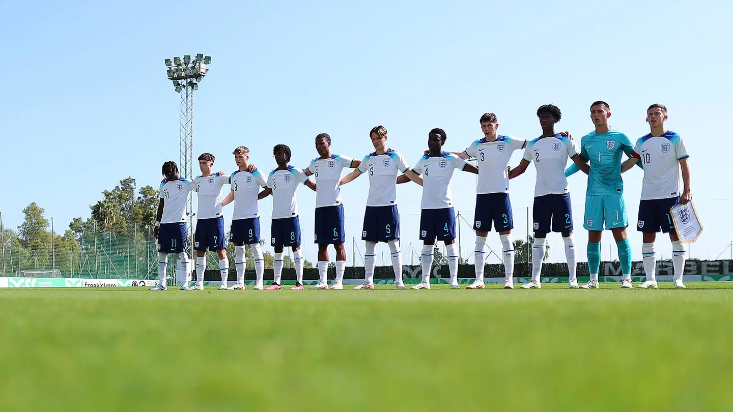 Timnas Inggris U-17 untuk Piala Dunia U-17 2023. (Foto: Timnas Inggris)