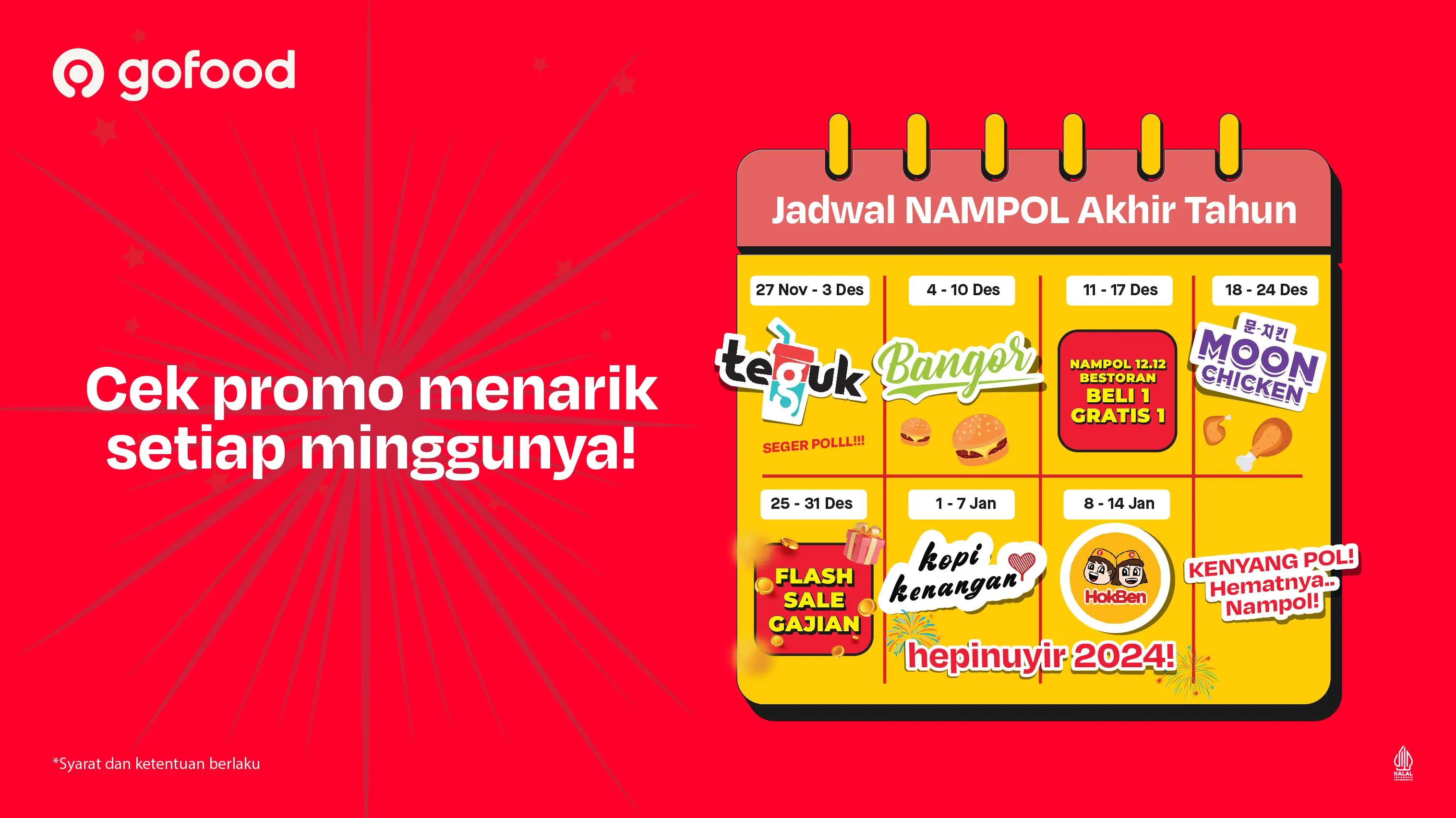 Sambut Akhir Tahun  GoFood Bagikan Tren Kuliner 2023 hingga Promo NAMPOL