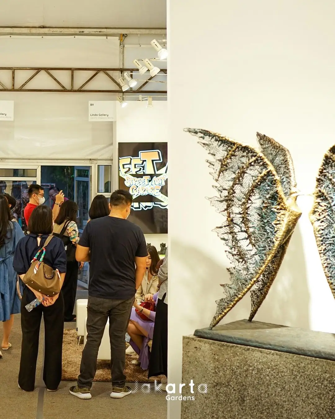 Pameran seni Art Jakarta Garden 2023. (Foto: Instagram/artjakarta)