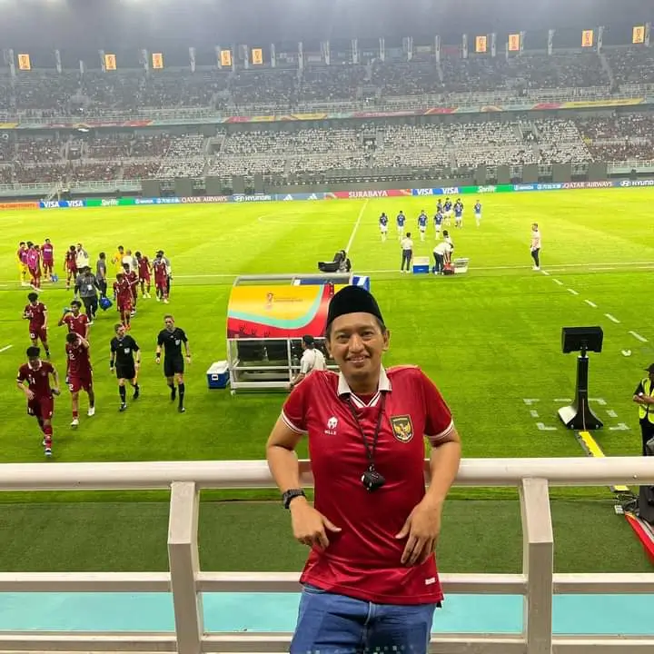 Diapresiasi Hadir di Piala Dunia U 17  Komandan TKN Pemilih Muda Sebut Prabowo Komit Memajukan Sepak Bola Indonesia