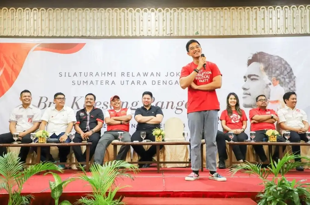 Ketua Umum PSI Kaesang Pangarep bersama DPP PSI bersafari politik di Medan, Sumatera Utara, Senin (13/11/23). (Foto: Instagram/psi_id)