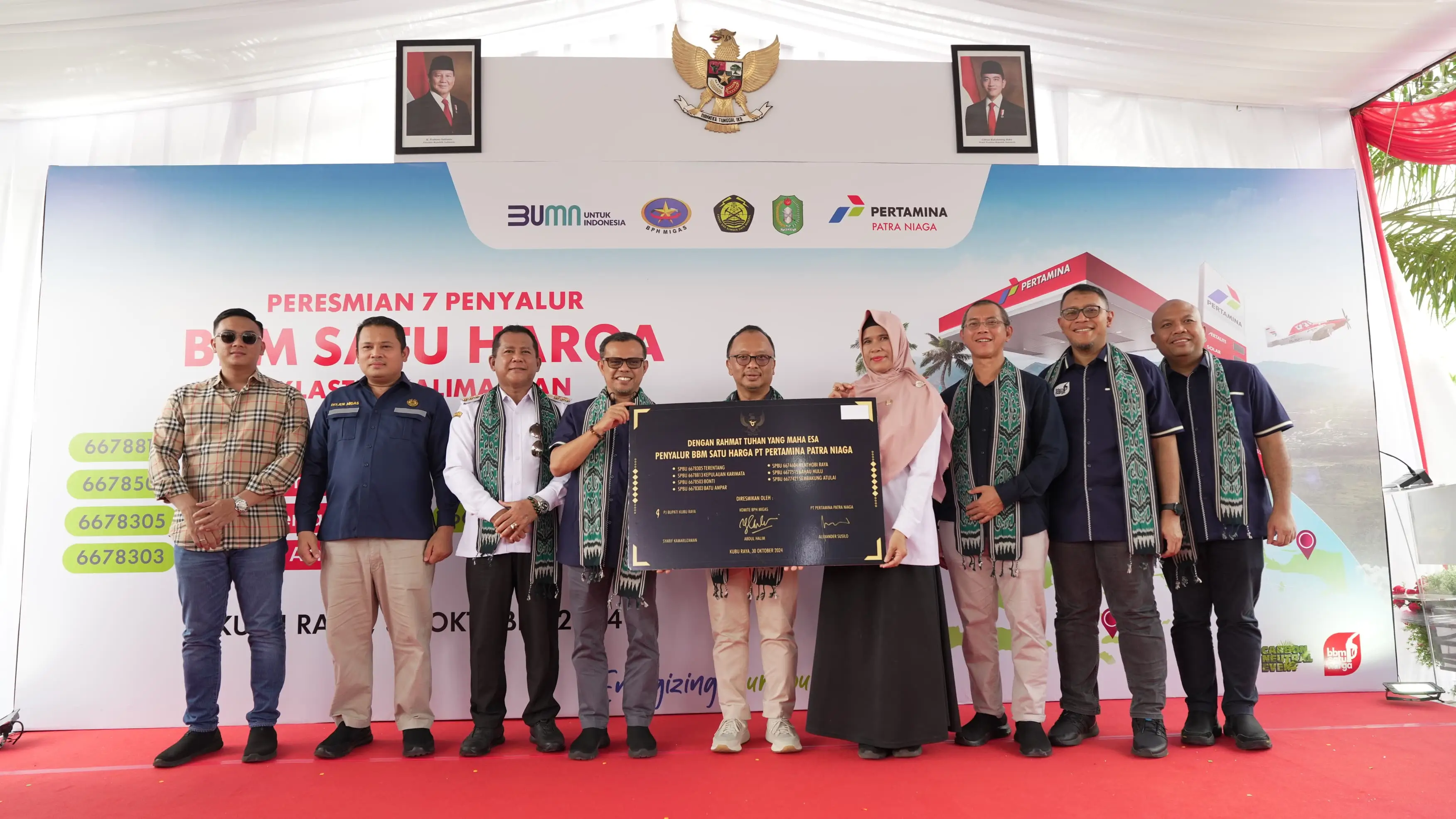 Tambah 7 Titik BBM Satu Harga Di Kalimantan  Pertamina Komitmen Salurkan Energi Hingga Pelosok