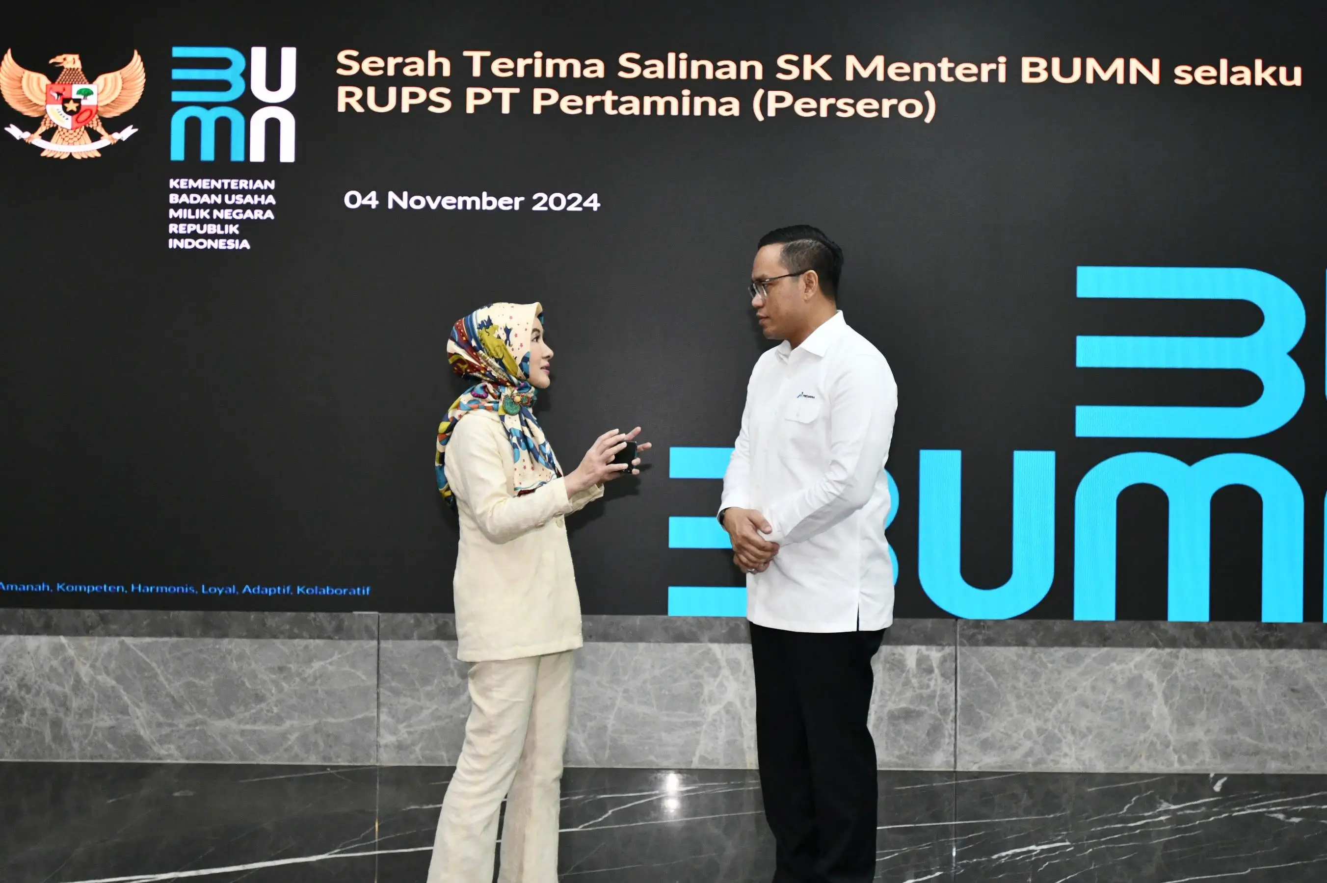 Simon Aloysius Mantiri Ditetapkan Dirut Pertamina  Iwan Bule Komut