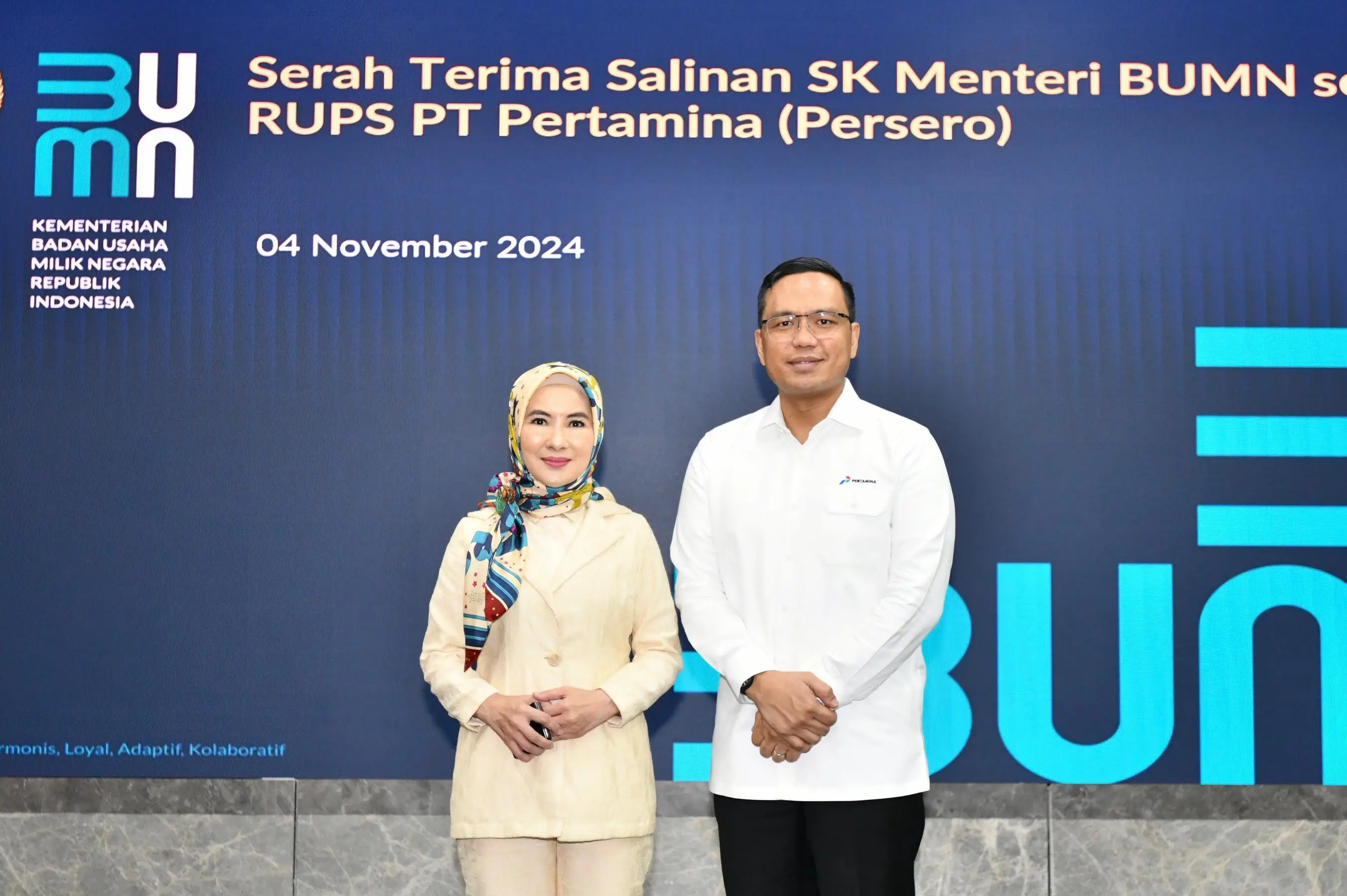 Simon Aloysius Mantiri Ditetapkan Dirut Pertamina menggantikan Nicke Widyawati. (Foto: Dok. Pertamina)