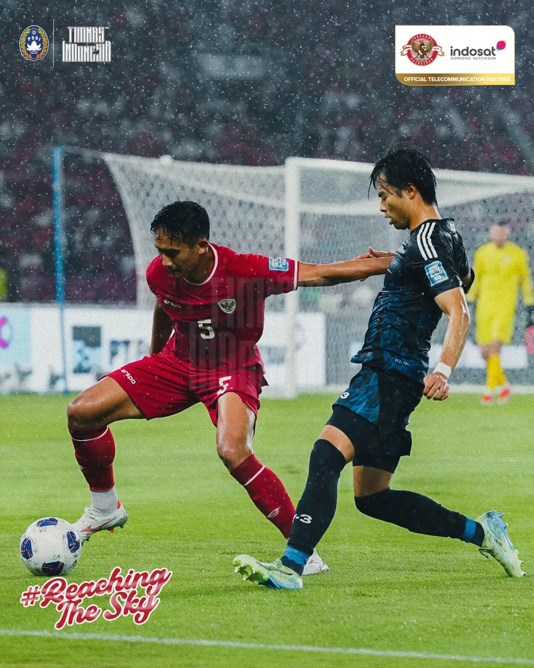 Timnas Indonesia dibantai Timnas Jepang 0-4. Foto: X Timnas Indonesia