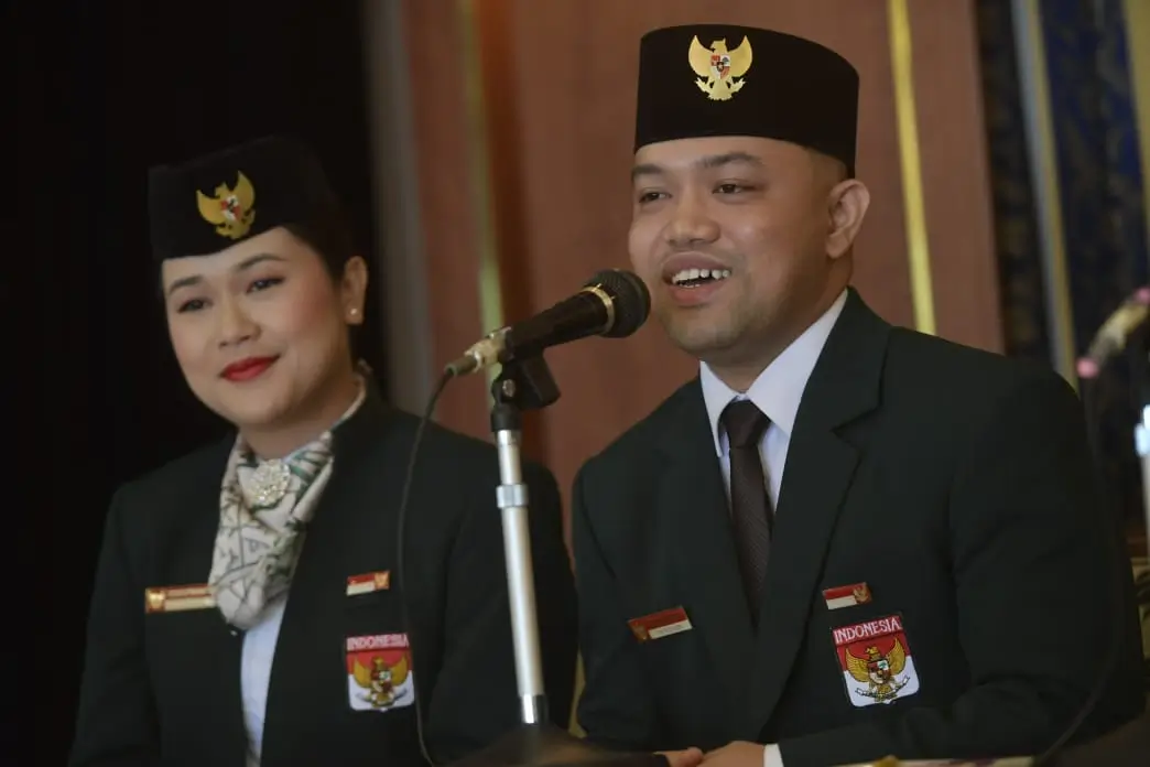 Akbar Apriansyah (kanan). (Foto: bagus/kemenpora.go.id)