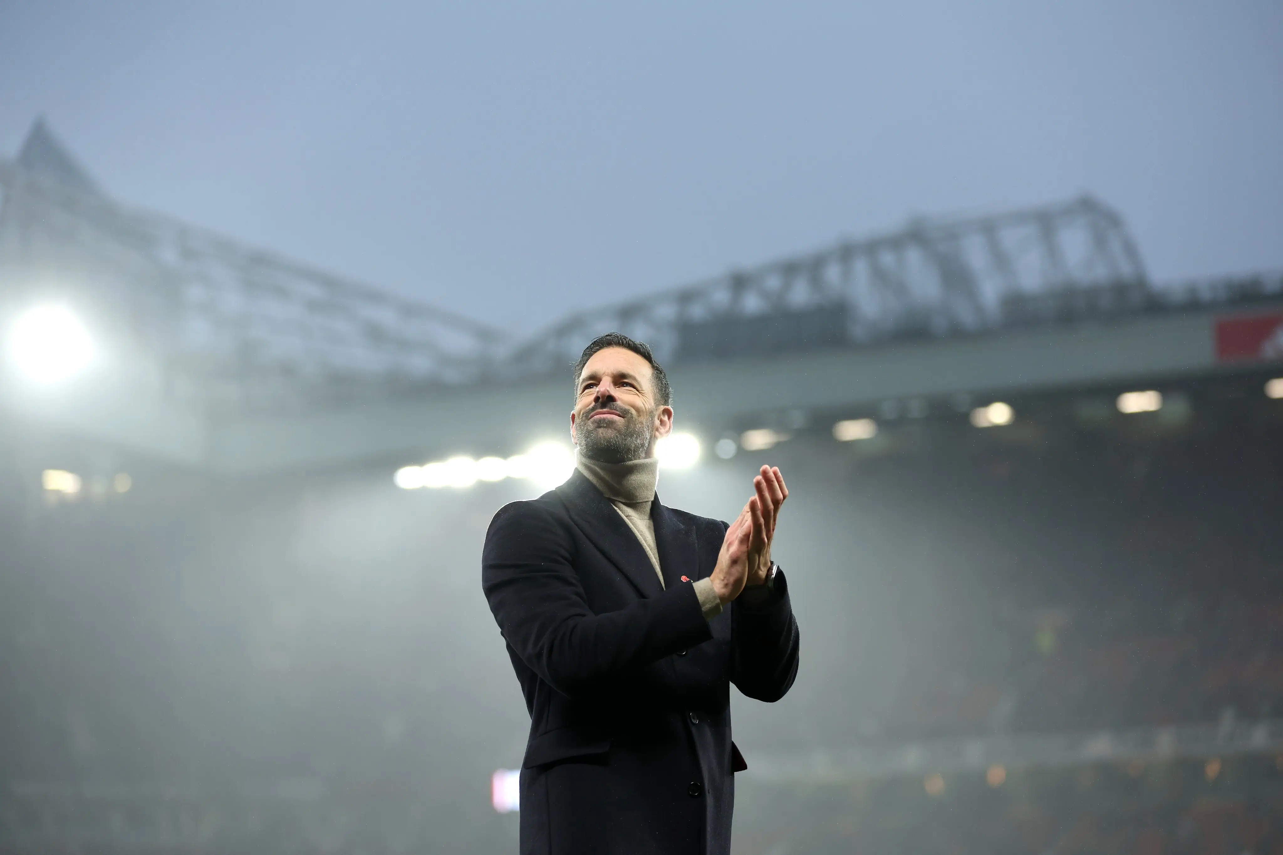 Ruud van Nistelrooy menjalani laga terakhirnya sebagai manajer sementara Manchester United. Foto: Istimewa