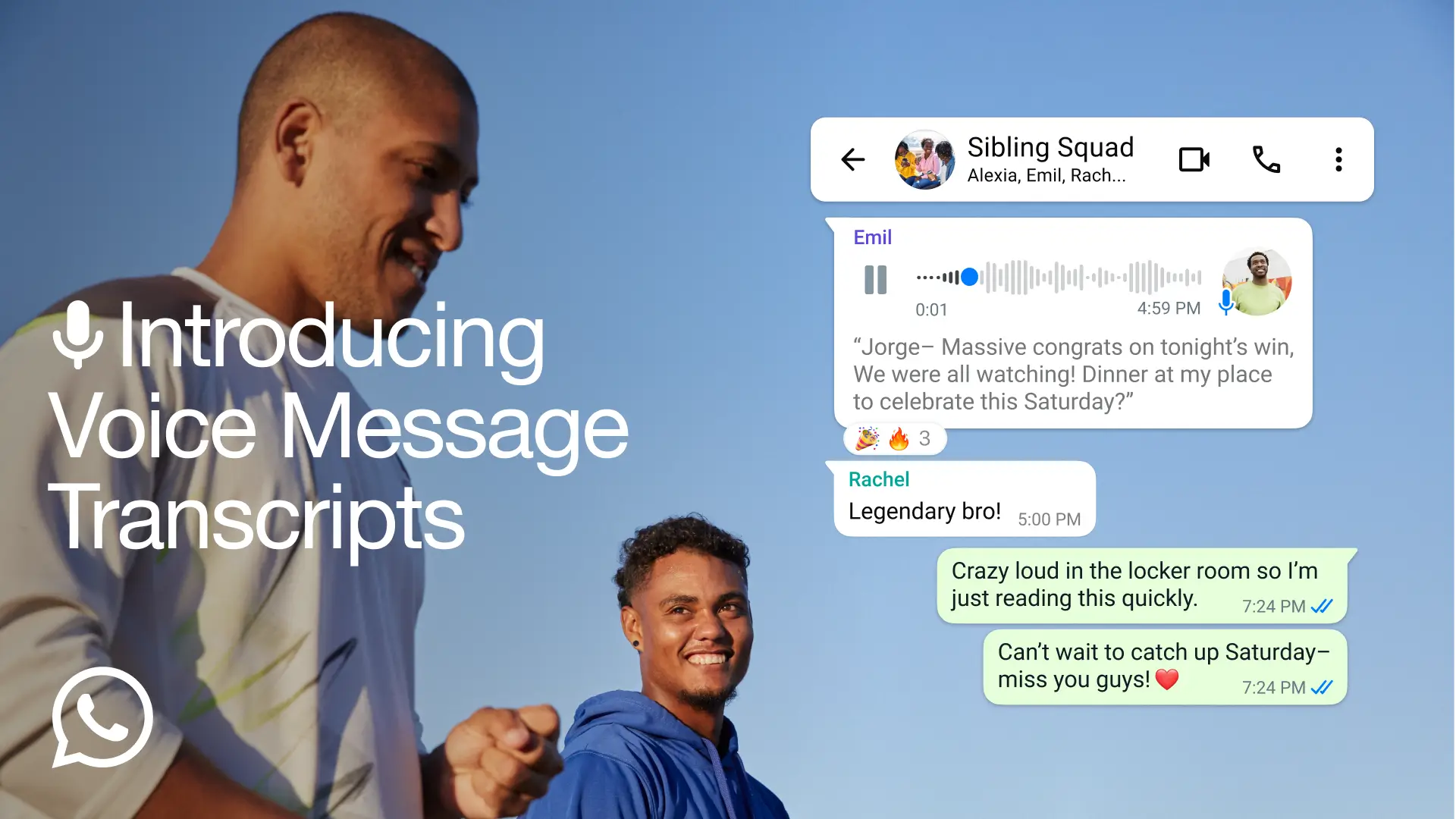 Foto: WhatsApp Voice Message Transcripts (dok. WhatsApp)