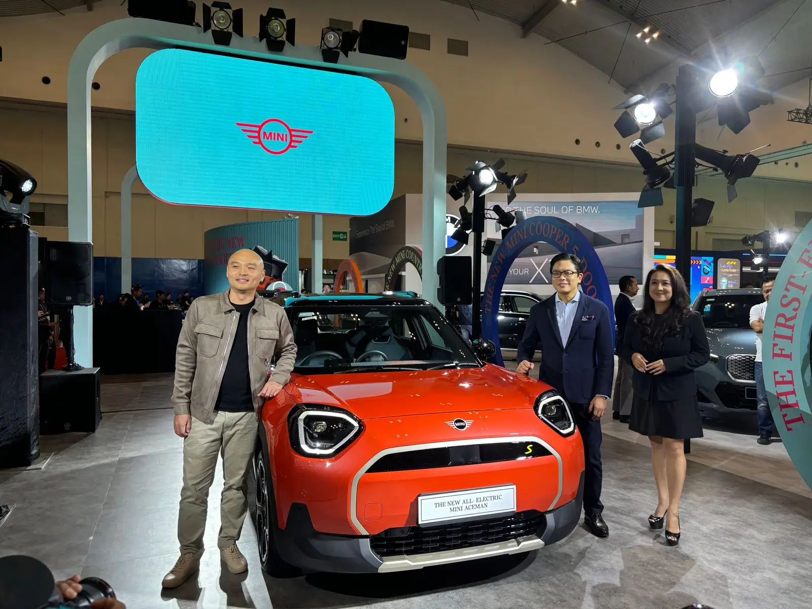 MINI Aceman debut di GJAW 2024. (Foto: ThePhrase.id/Rahma K)