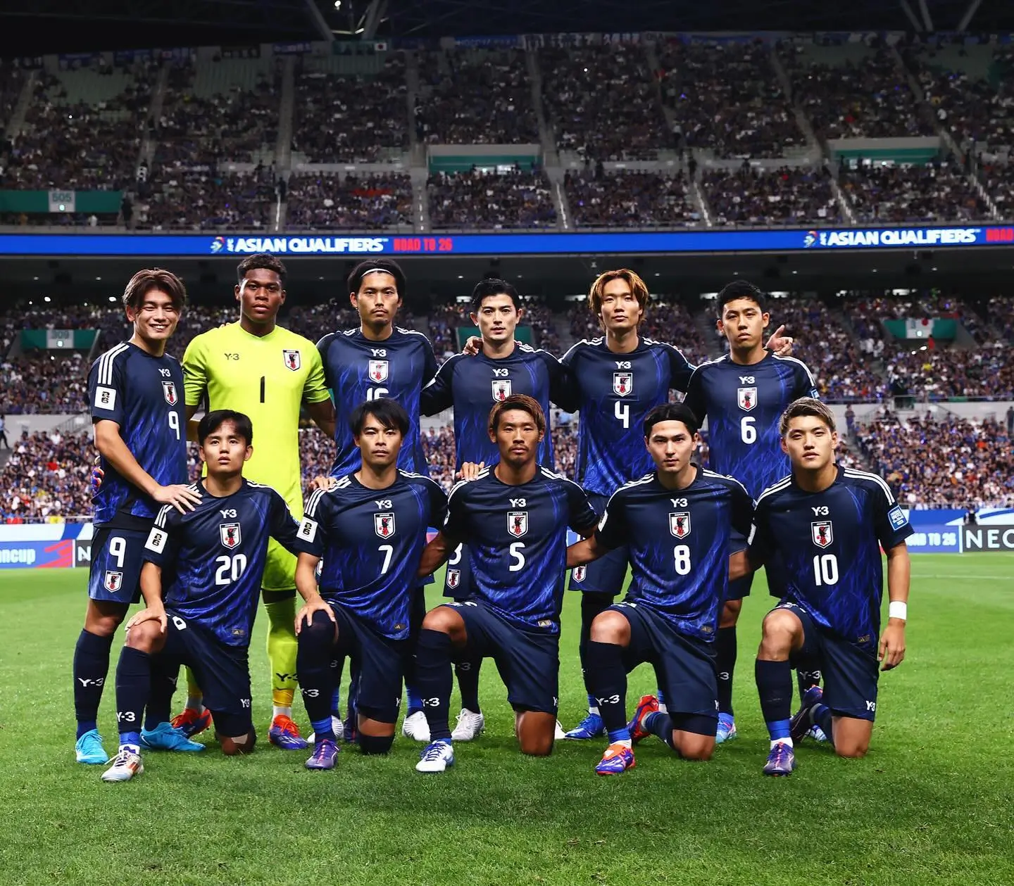 Baru enam pemain berlatih dengan Timnas Jepang. Foto: Instagram Ritsu