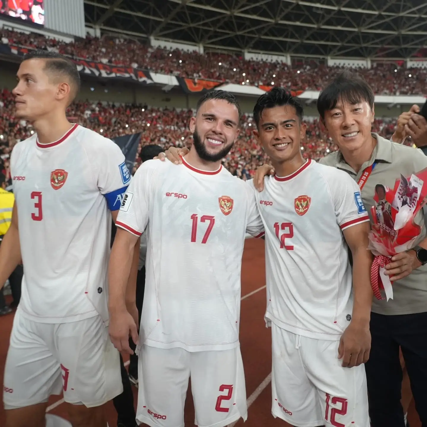 Timnas Indonesia panen denda dari FIFA. Foto: Instagram Shin Tae-yong