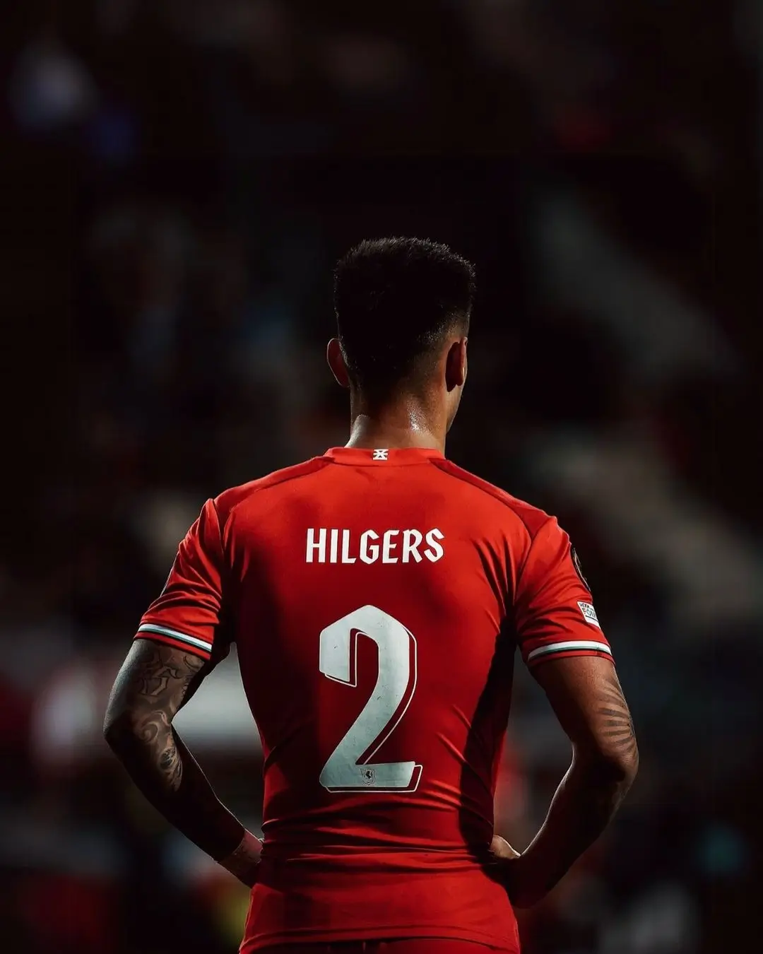 Cedera hamstring Mees Hilgers masih belum sembuh. Foto: Instagram