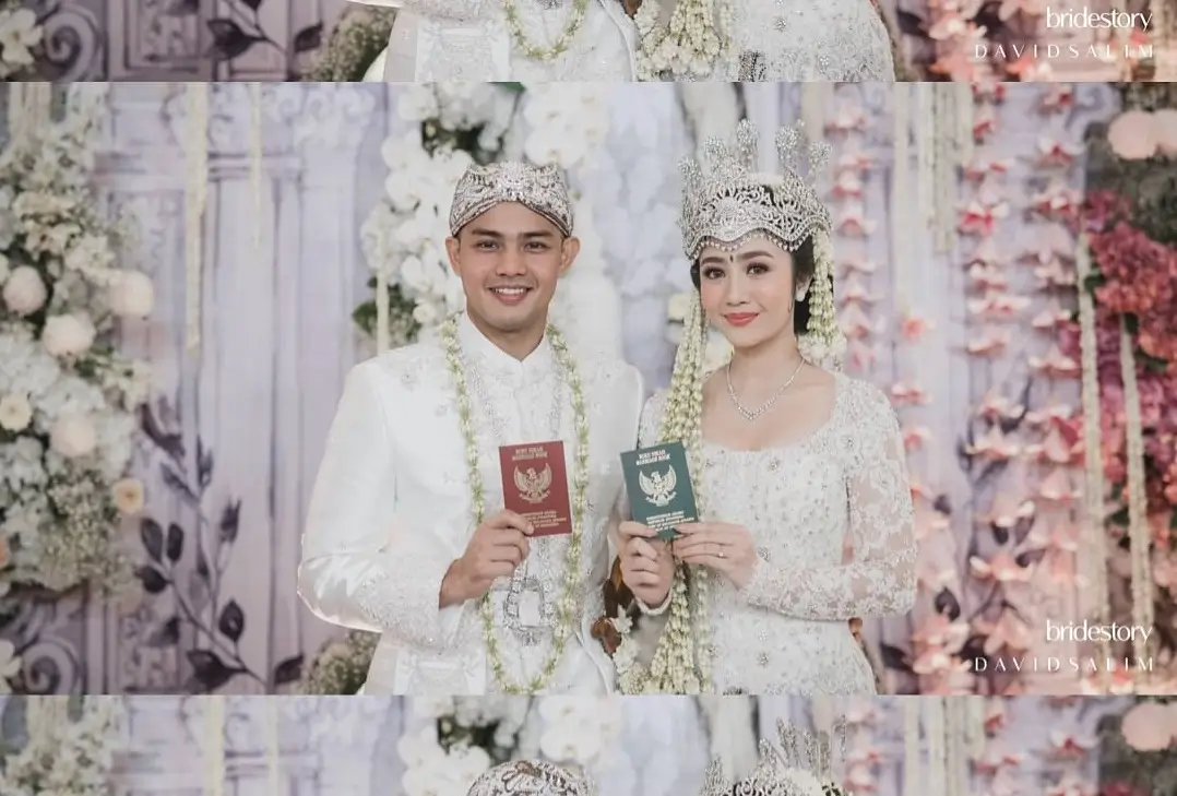 Febby Rastanty resmi menikah, Sabtu (9/11). (Foto: Instagram/febbyrastanty)