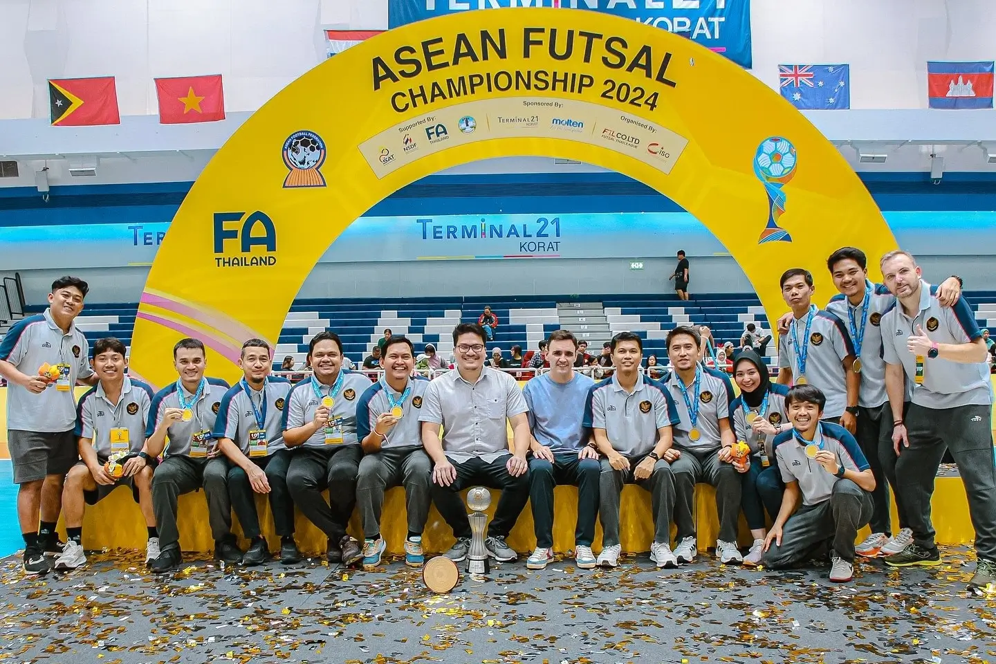 Bangga  Timnas Futsal Indonesia Juara ASEAN Futsal Championship dengan Pelatih Baru  Hentikan Dominasi Thailand