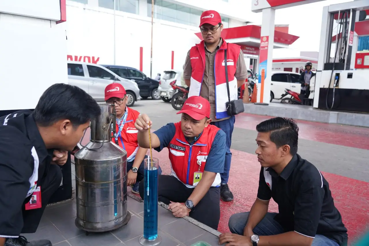 Pastikan Pelayanan Prima kepada Konsumen  Pertamina Patra Niaga Tingkatkan Inspeksi ke SPBU