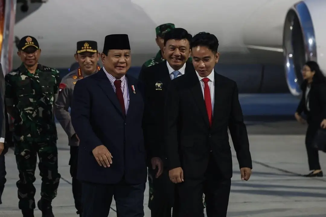 Presiden RI Prabowo Subianto (kiri) dan Wakil Presiden RI Gibran Rakabuming Raka (kanan). (Foto: Instagram/prabowo)