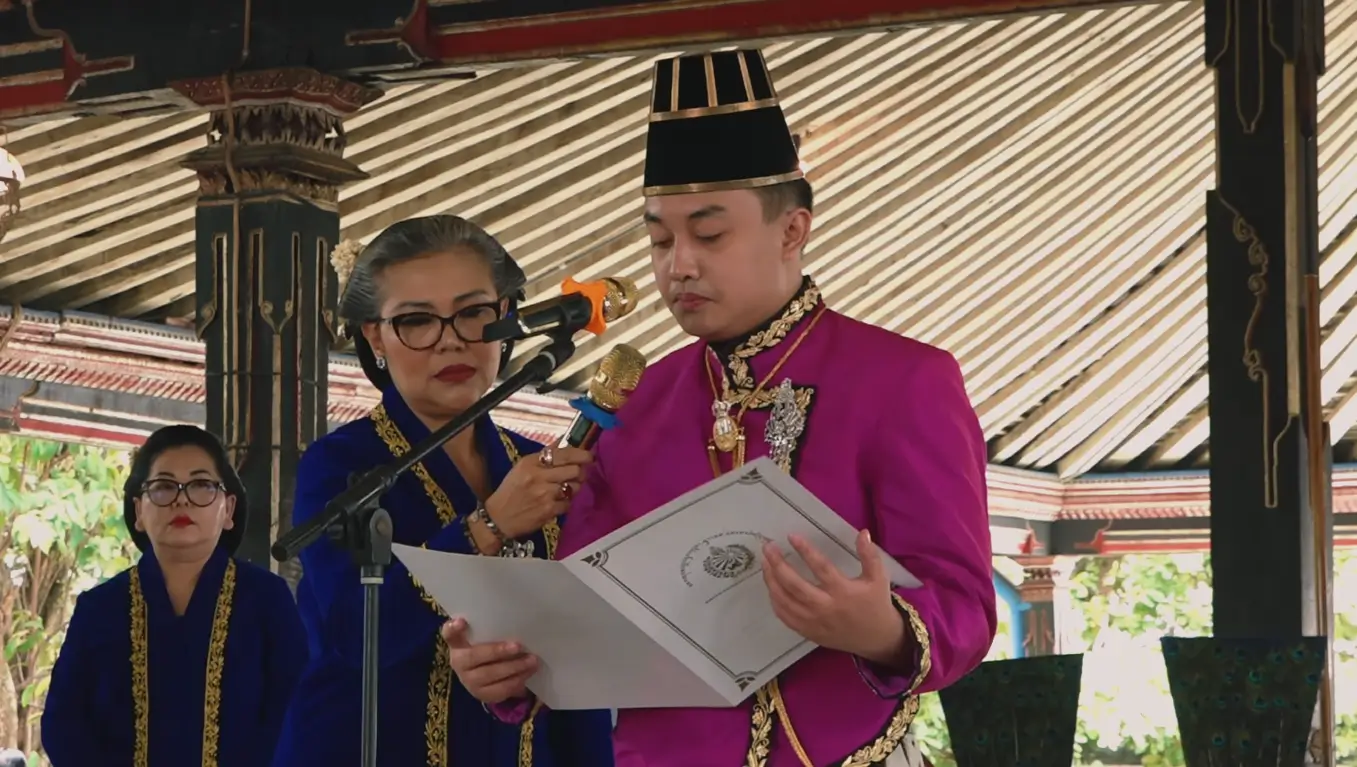 Mengenal Gusti Purbaya Raja Gen Z Keraton Surakarta yang Resmi Diangkat Menjadi Pakubuwono XIV