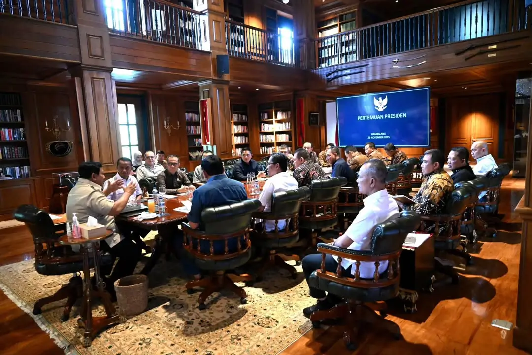 Prabowo Panggil Sejumlah Menteri untuk Ratas Siang Malam di Hambalang  Bahas Apa 