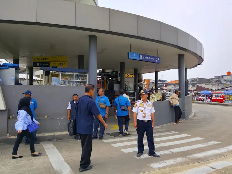 Terminal Pulo Gadung. (Foto: beritajakarta.id)
