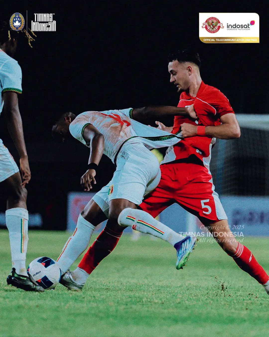 Persija Jakarta tertarik dengan Ivar Jenner. Foto X Timnas Indonesia.