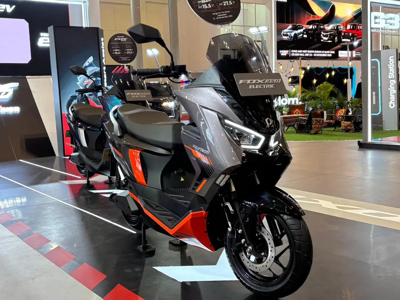 Polytron Fox 350 di GJAW 2025. (Foto: ThePhrase.id/Rahma K)