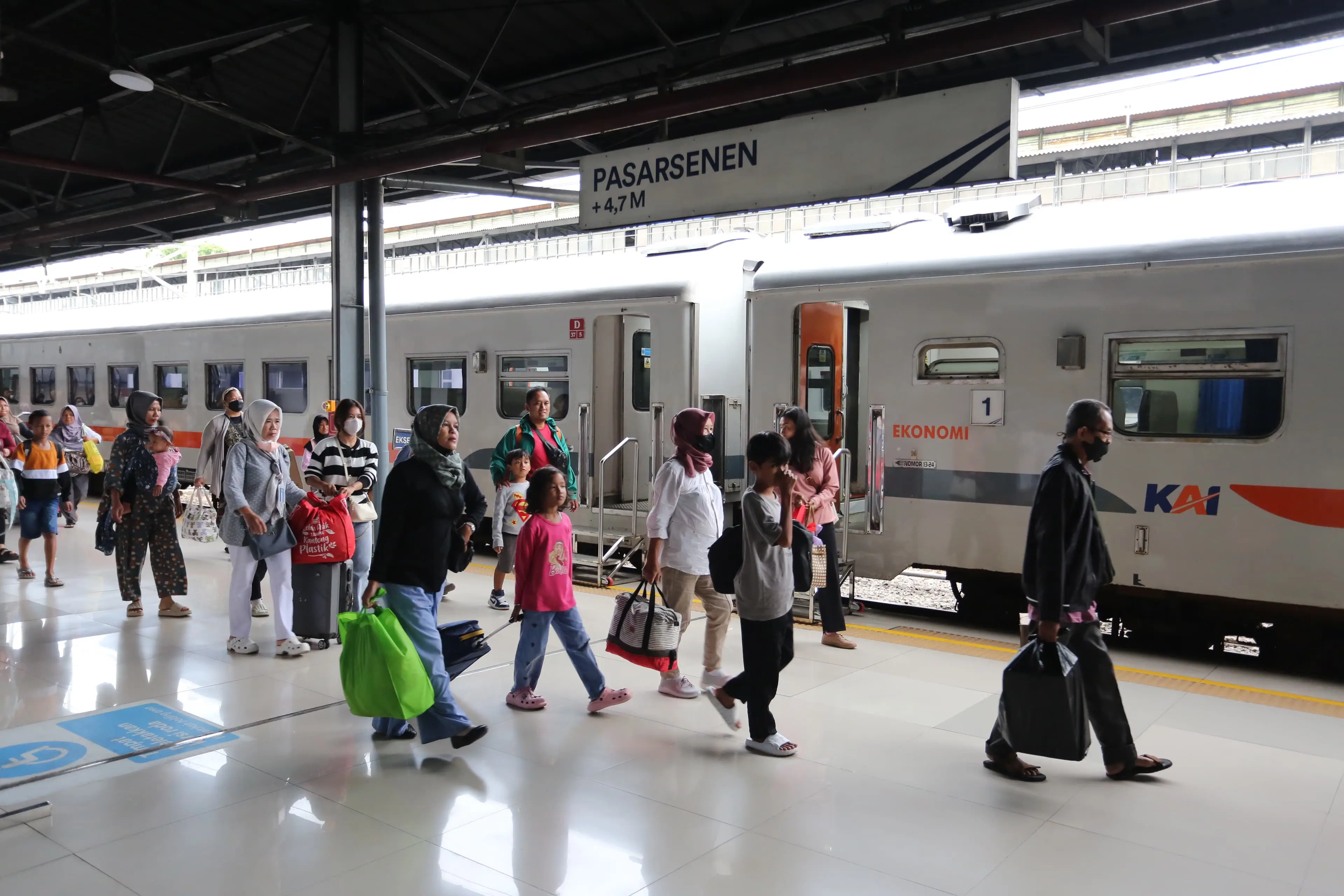 Foto: Stasiun Pasar Senen (dok. KAI)