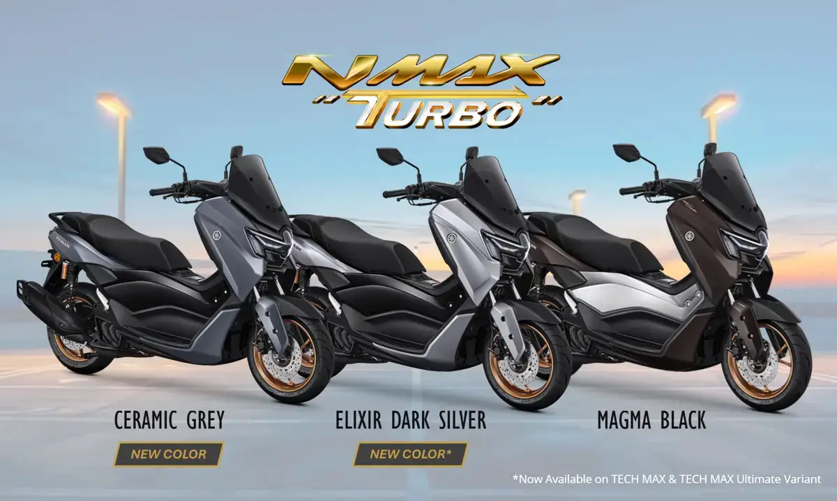 Yamaha Segarkan Line up Nmax Turbo dan Nmax Neo  Kini Hadir dengan Warna Baru yang Lebih Elegan 