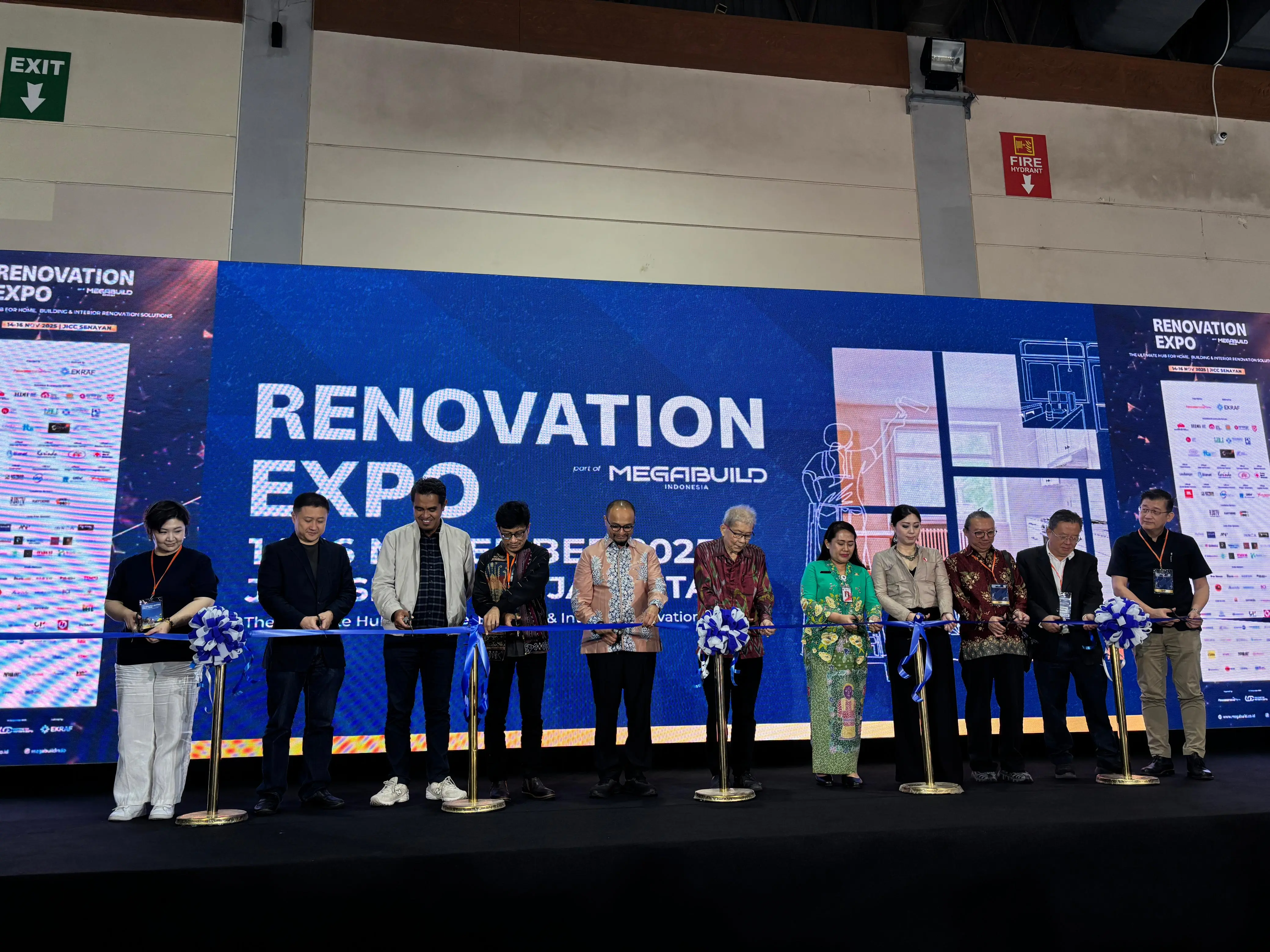 Pembukaan Renovation Expo Indonesia 2025. (Foto: dok. Thephrase.id)
