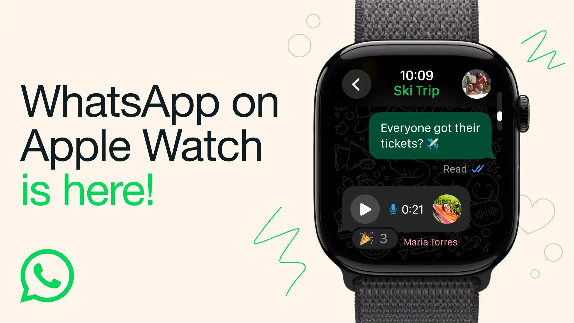 Foto: WhatsApp Hadir di Apple Watch (dok. WhatsApp)