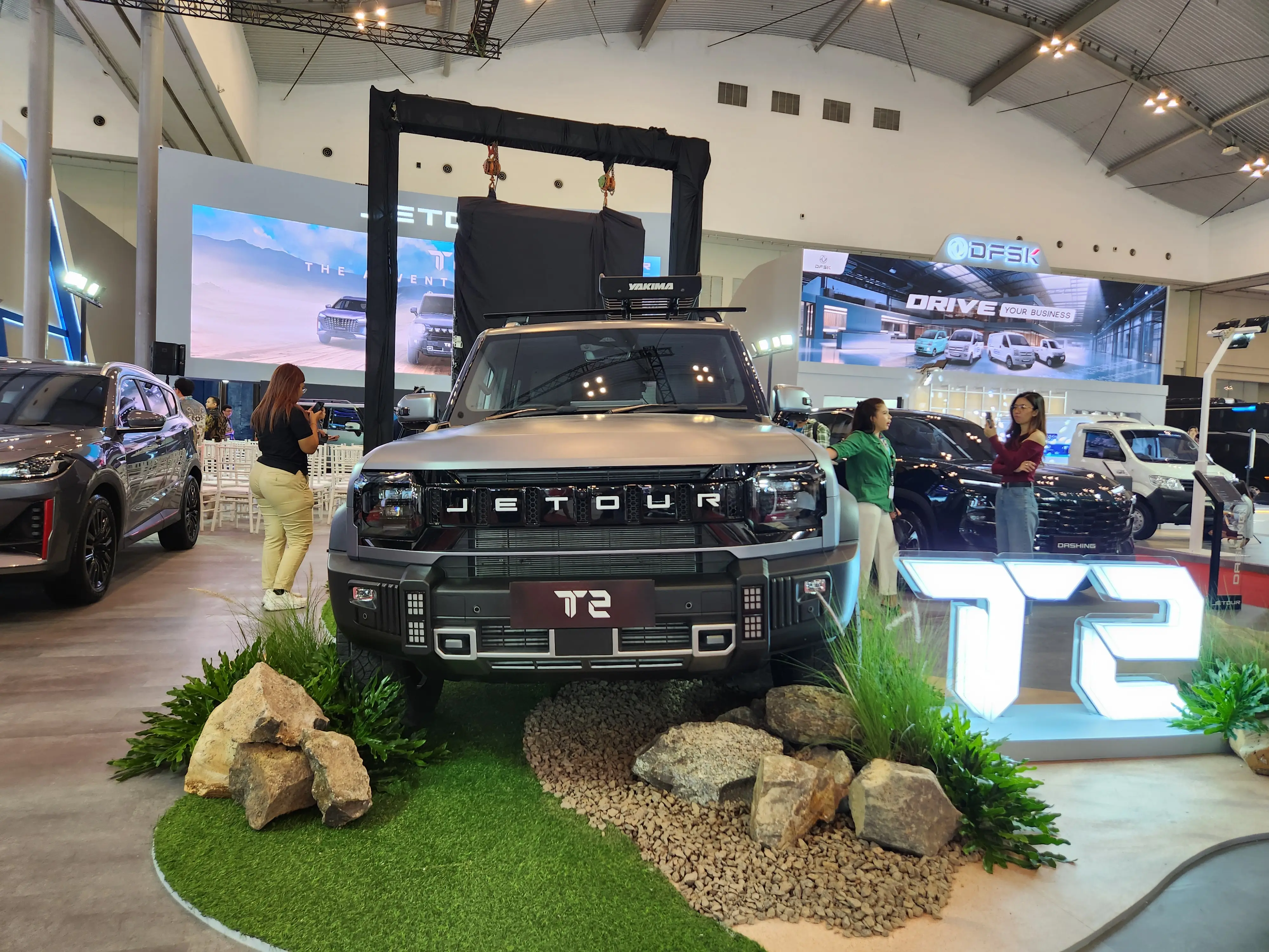 Jetour T2 di GJAW 2025. (Foto: ThePhrase.id/Nadira Sekar)