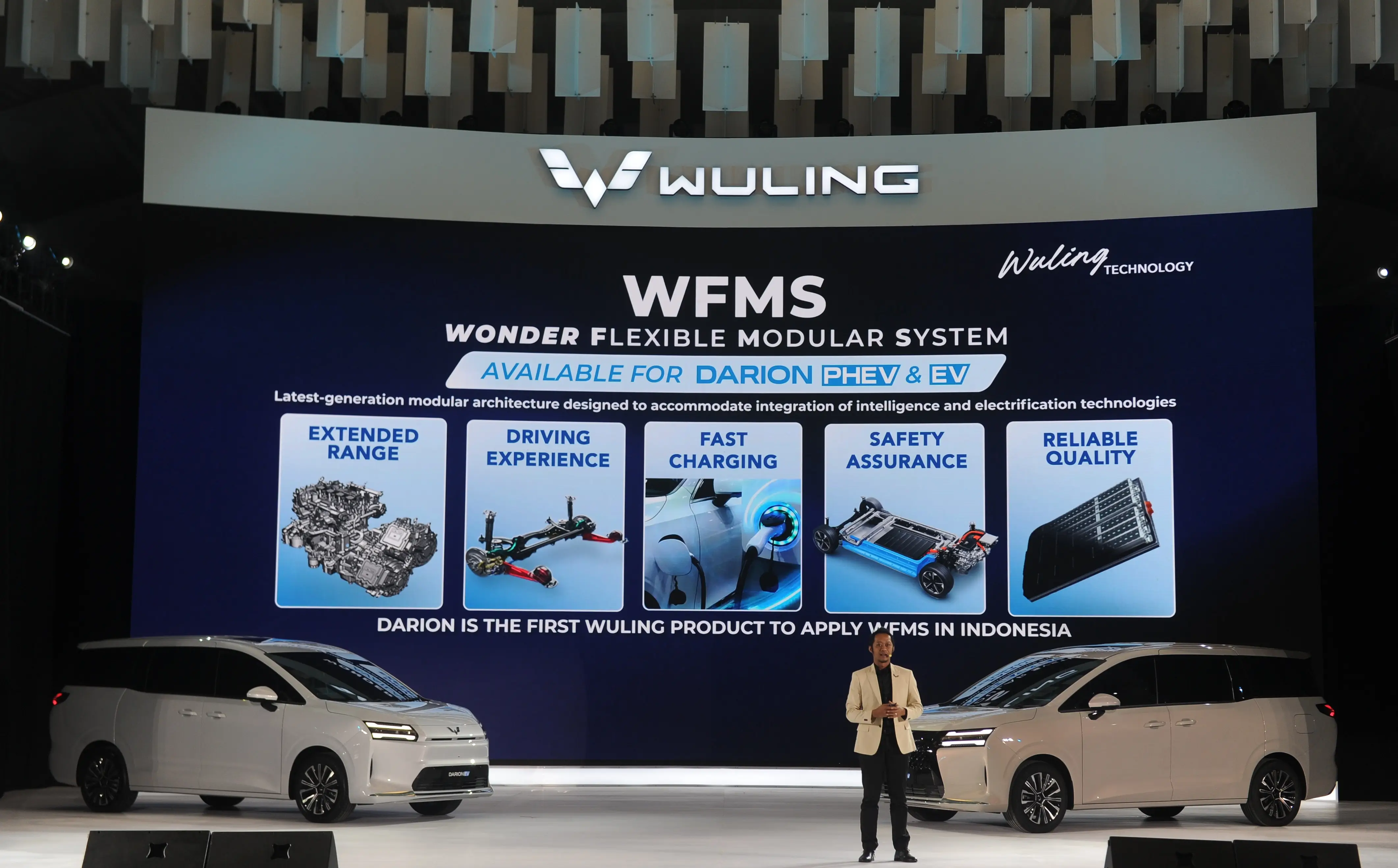 Peluncuran Wuling Darion di Indonesia, Rabu (5/11). (Foto: wuling.id)