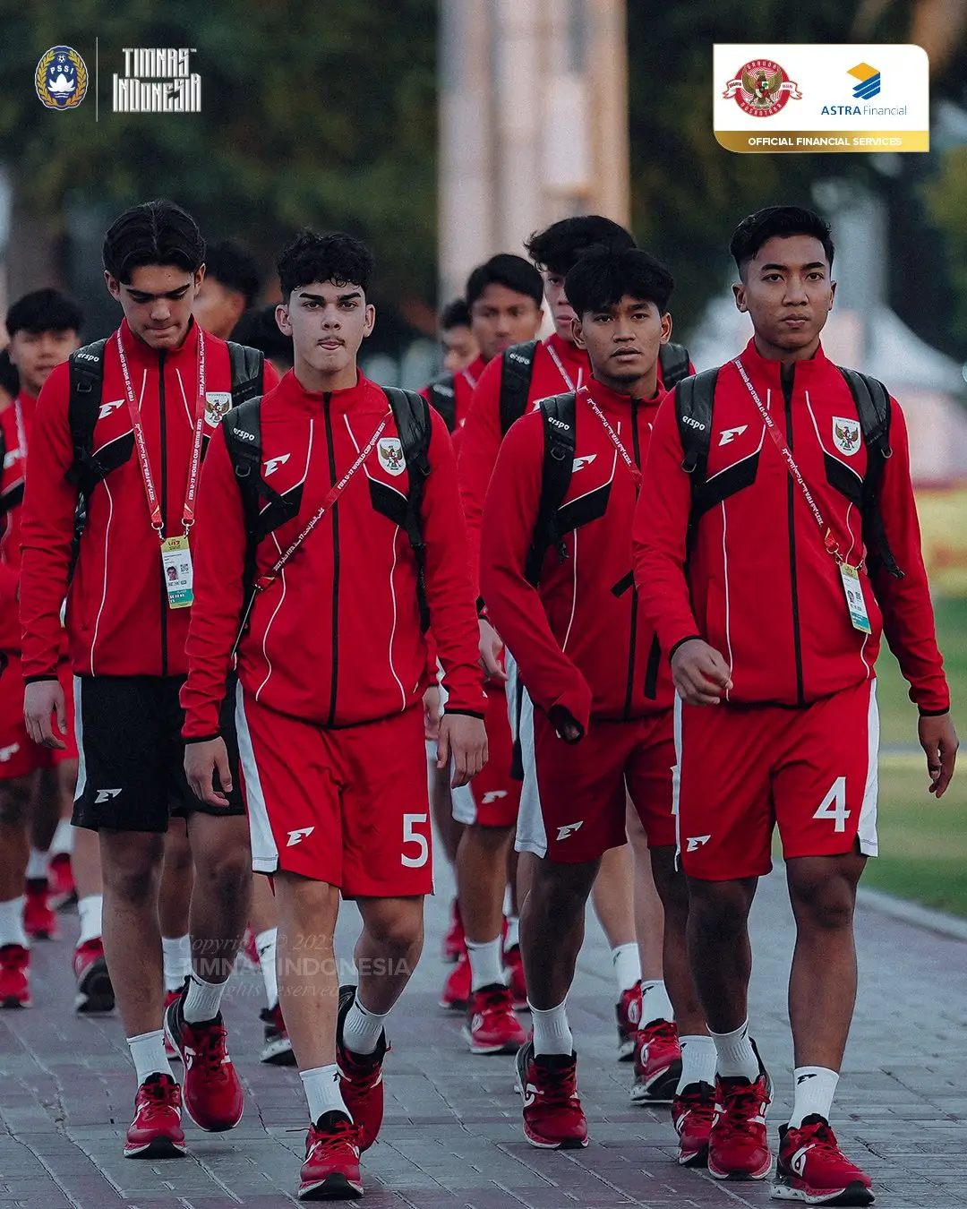 Timnas Indonesia U-17 menang 2-1 atas Timnas Honduras U-17 di Piala Dunia U-17 2025. Foto PSSI.