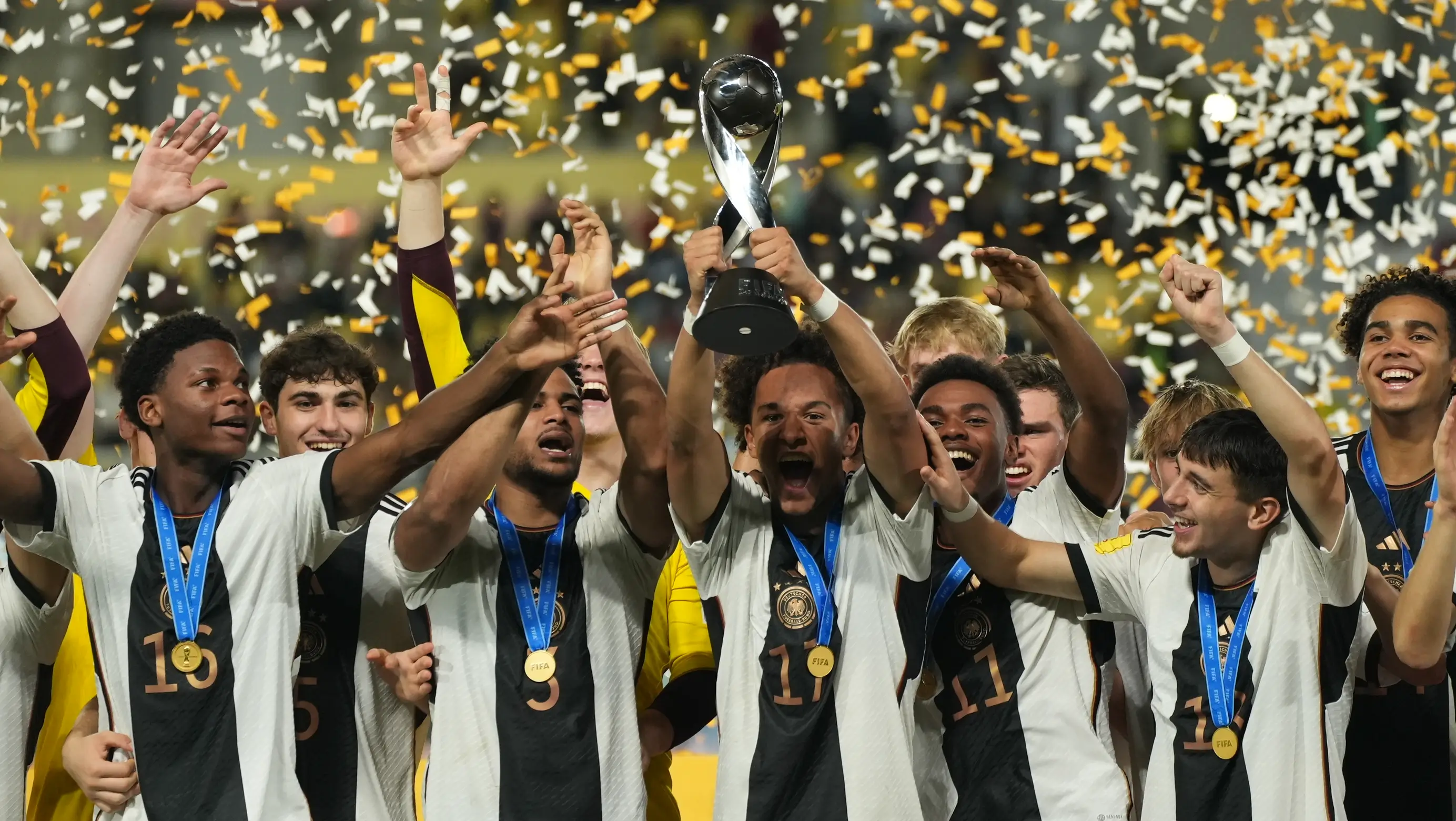 Timnas Jerman U-17 keluar sebagai juara Piala Dunia U-17 2023 Indonesia. Foto: LOC WCU17