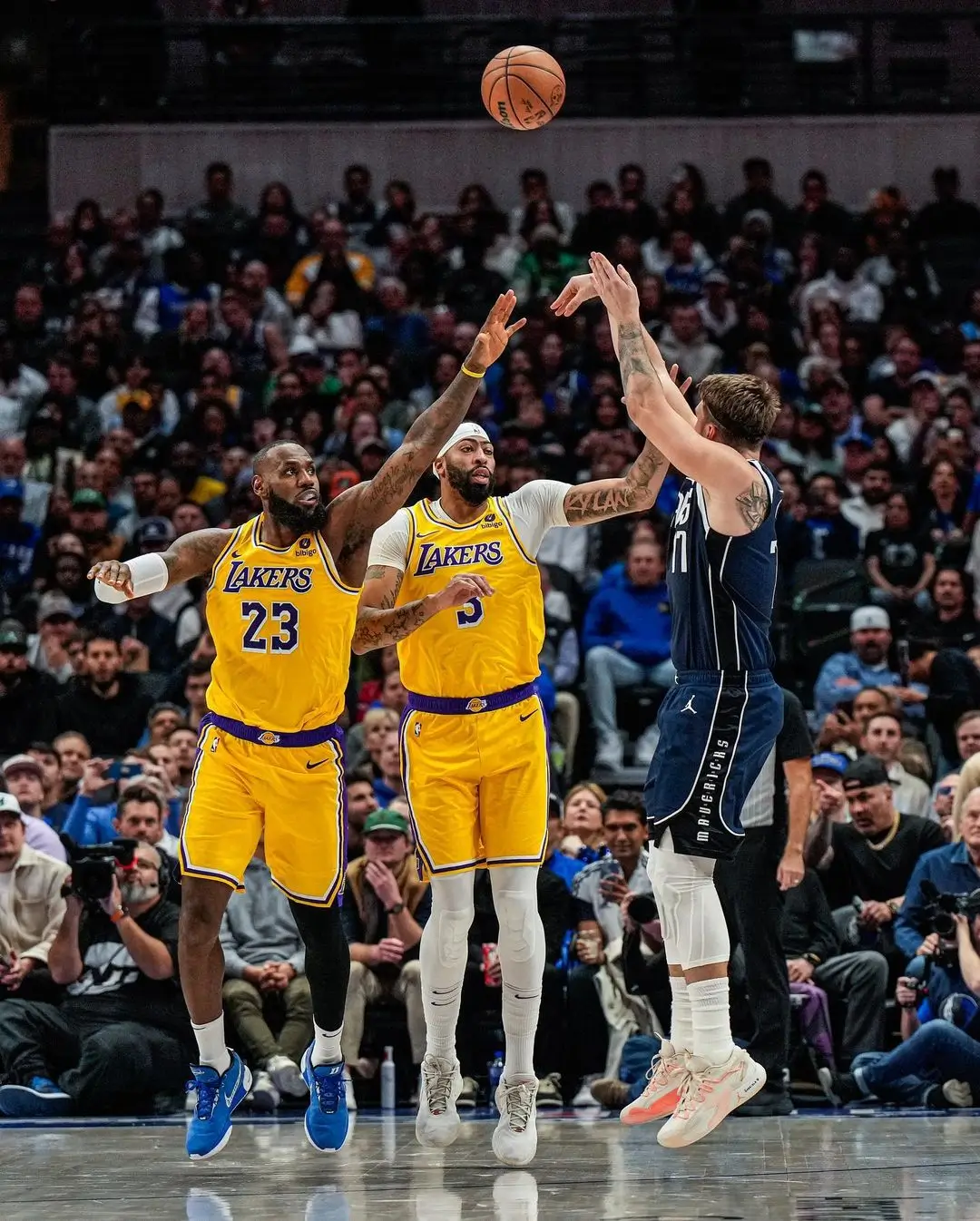 Guard Dallas Mavericks, Luka Doncic mencetak 50 poin di NBA Christmas 2023. (Foto: Istimewa)