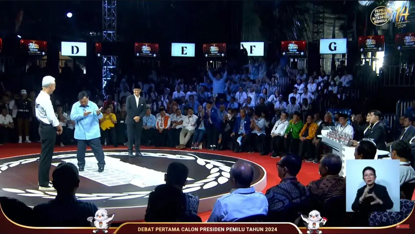 Debat Pertama Capres  Prabowo Terdesak  Anies Kuasai Arena