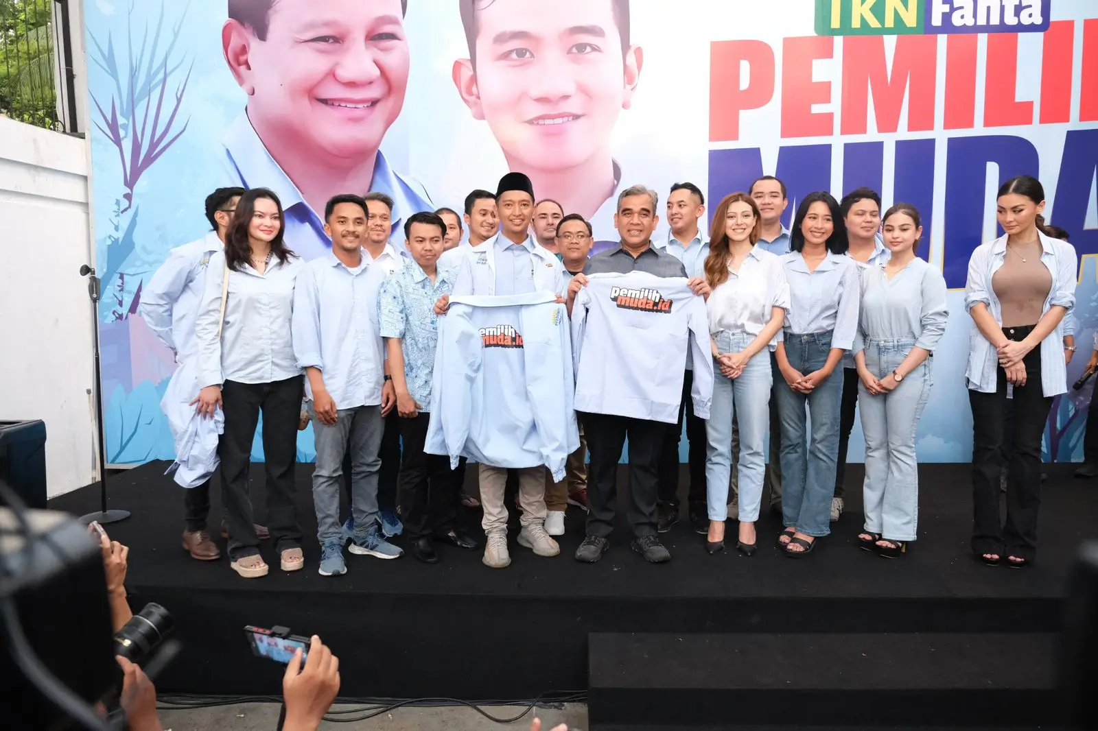Gaet Gen Z  TKN Pemilh Muda Prabowo Gibran Luncurkan Gerakan PemilihMuda ID