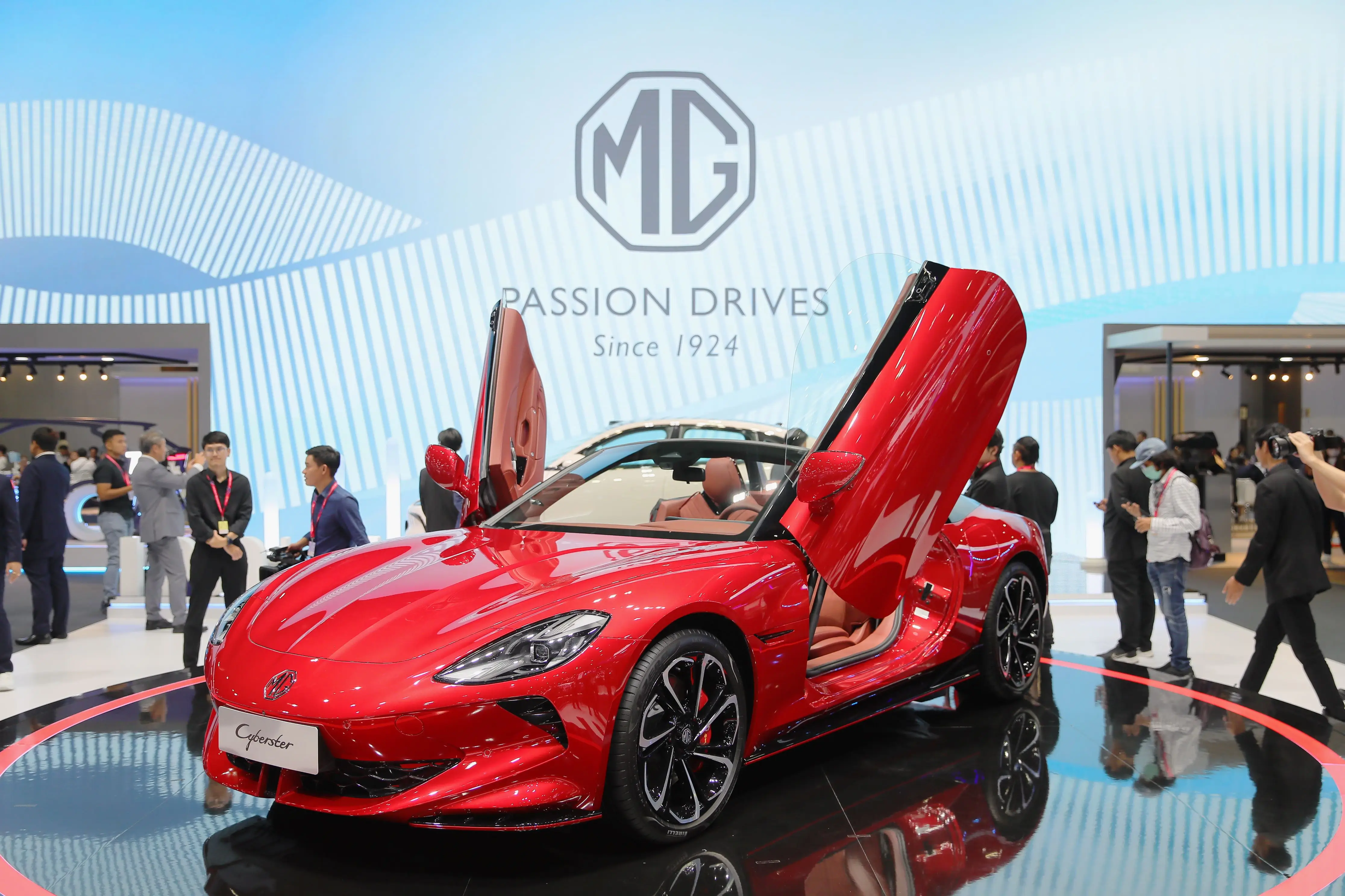 MG Cyberster di Thailand International Motor Expo 2023. (Foto: Istimewa)