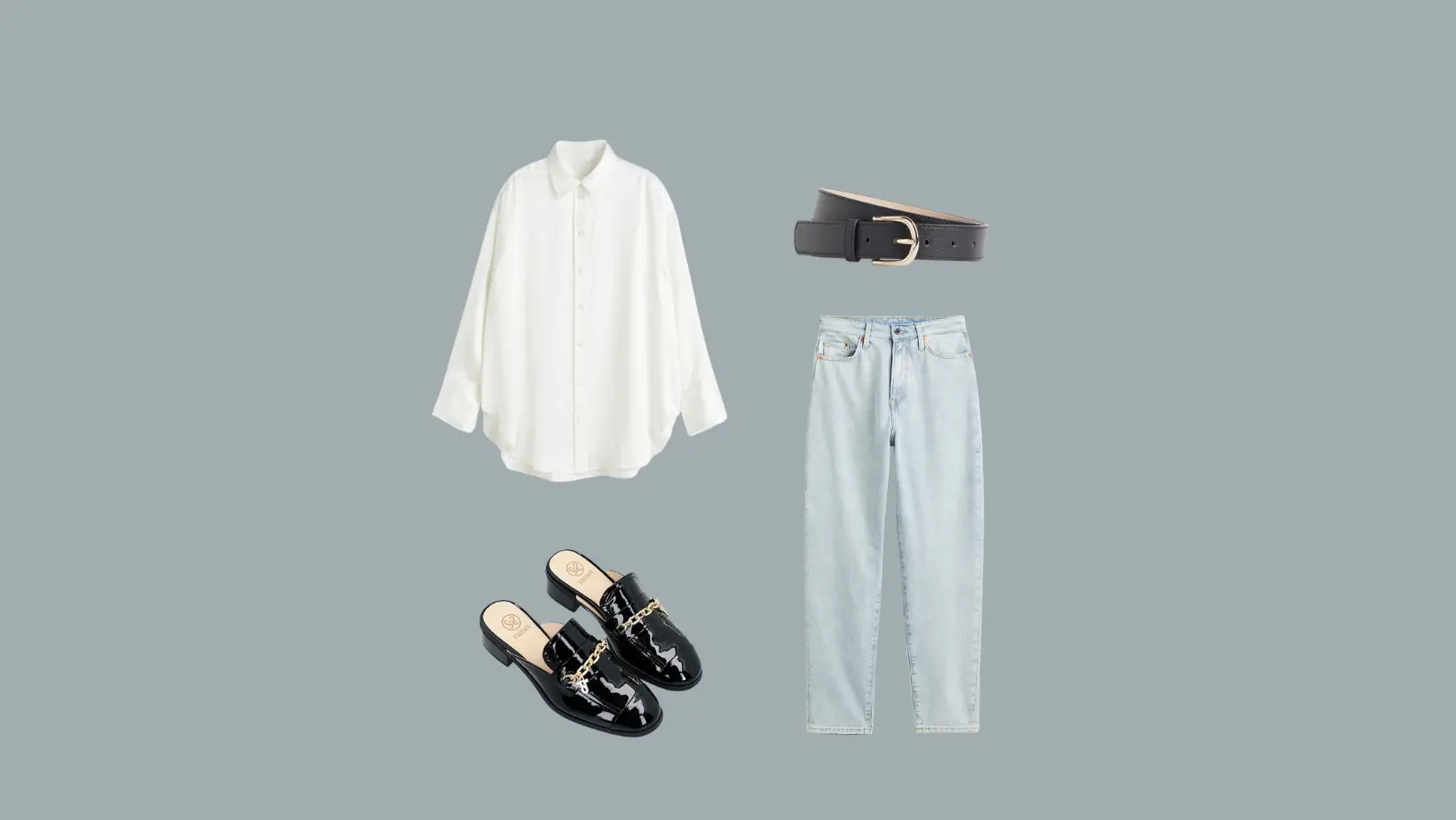 Inspirasi look 90-an ikonik ala Princess Diana (Foto: Foto: id.hm.com dan lineashoes.com)
