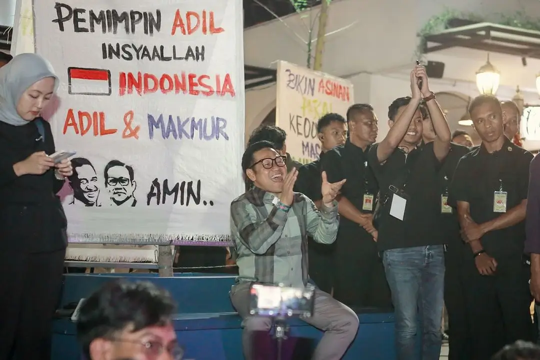 Cawapres nomor urut 1 Muhaimin Iskandar. (Foto: Instagram/cakiminow)