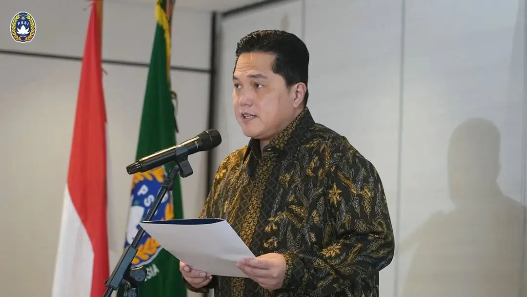 Ketua Umum PSSI, Erick Thohir. (Foto: Instagram/pssi)