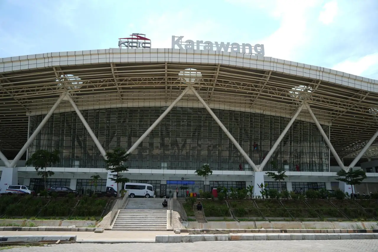 Stasiun Kereta Cepat Whoosh Karawang. (Foto: kcic.co.id)