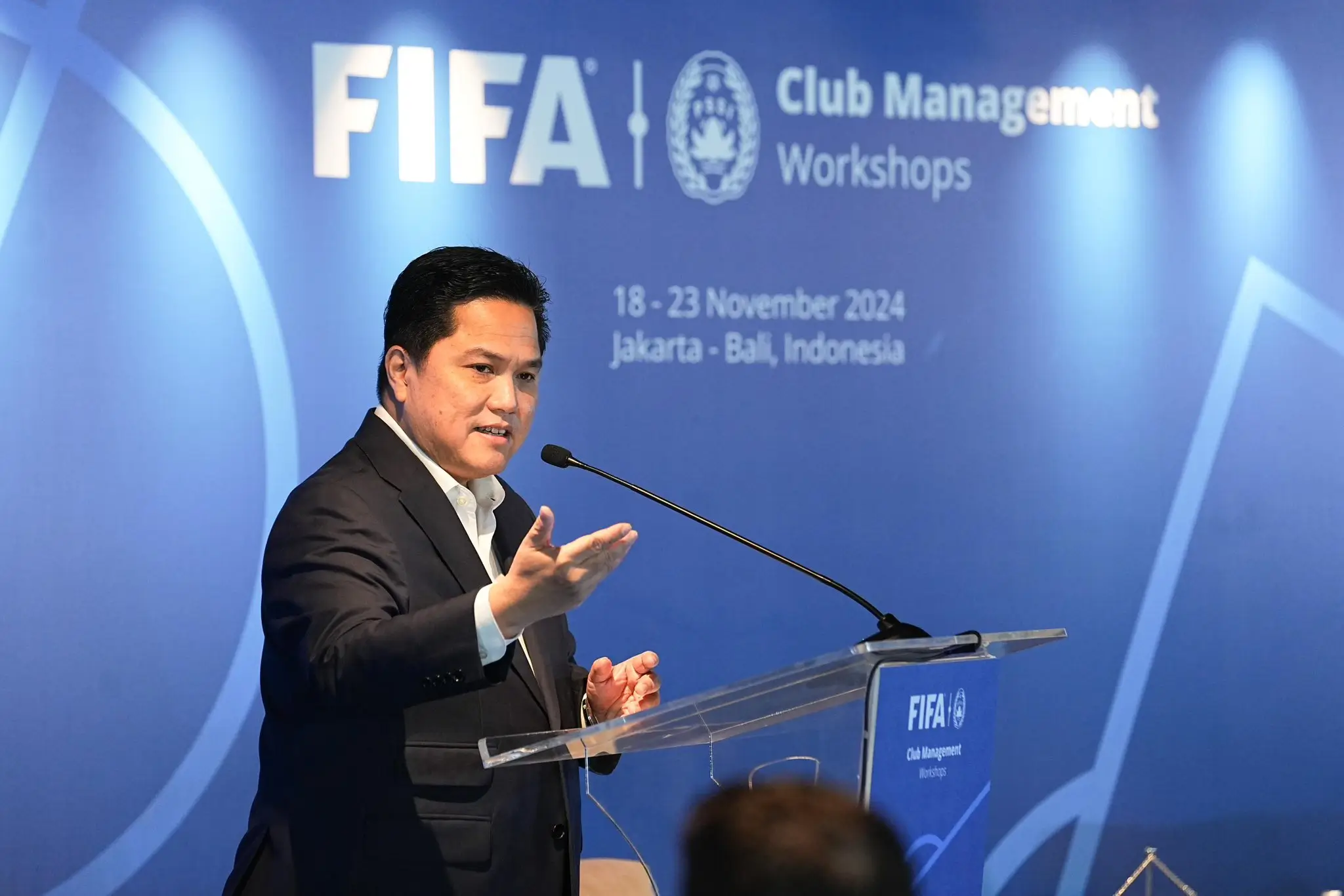 Ketua Umum PSSI, Erick Thohir santai Timnas Indonesia turun peringkat. Foto: Istimewa