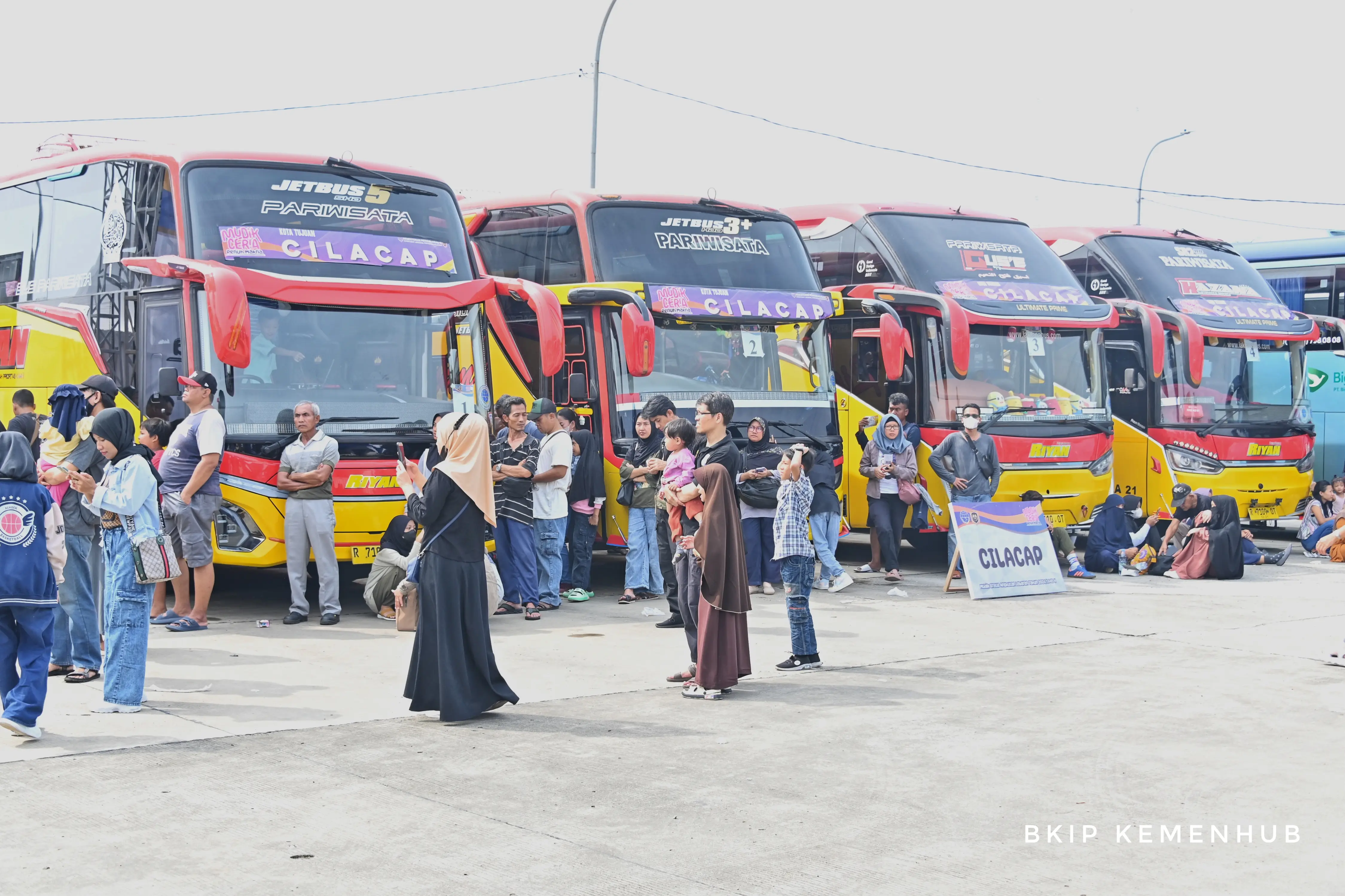 Ilustrasi mudik. (Foto: dephub.go.id)