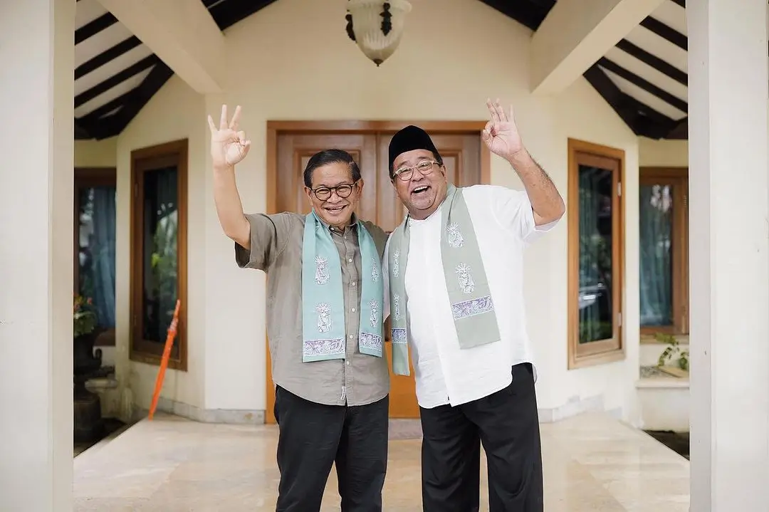 Pasangan Calon Gubernur dan Wakil Gubernur Jakarta, Pramono Anung dan Rano Karno. (Foto: Instagram/pramonoanungw)