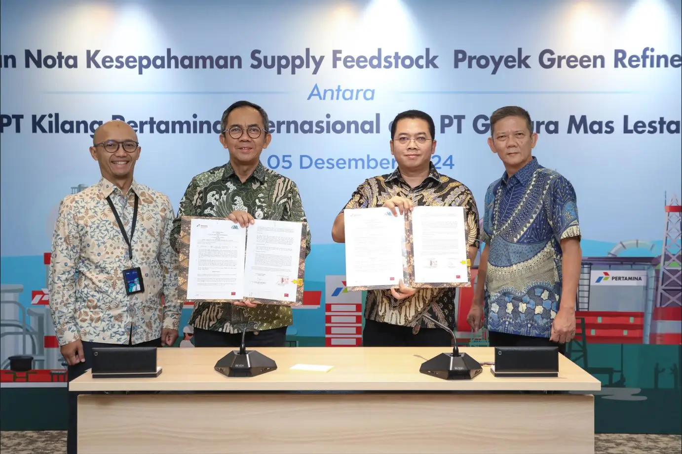 Perkuat Komitmen Keberlanjutan  Kilang Pertamina Internasional Siap Olah Minyak Jelantah