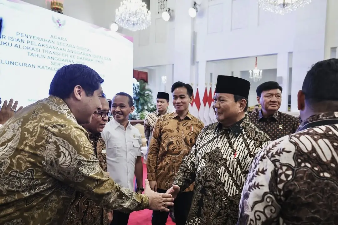 Presiden dan Wakil Presiden RI, Prabowo Subianto-Gibran Rakabuming Raka. (Foto: Instagram/presidenrepublikindonesia)