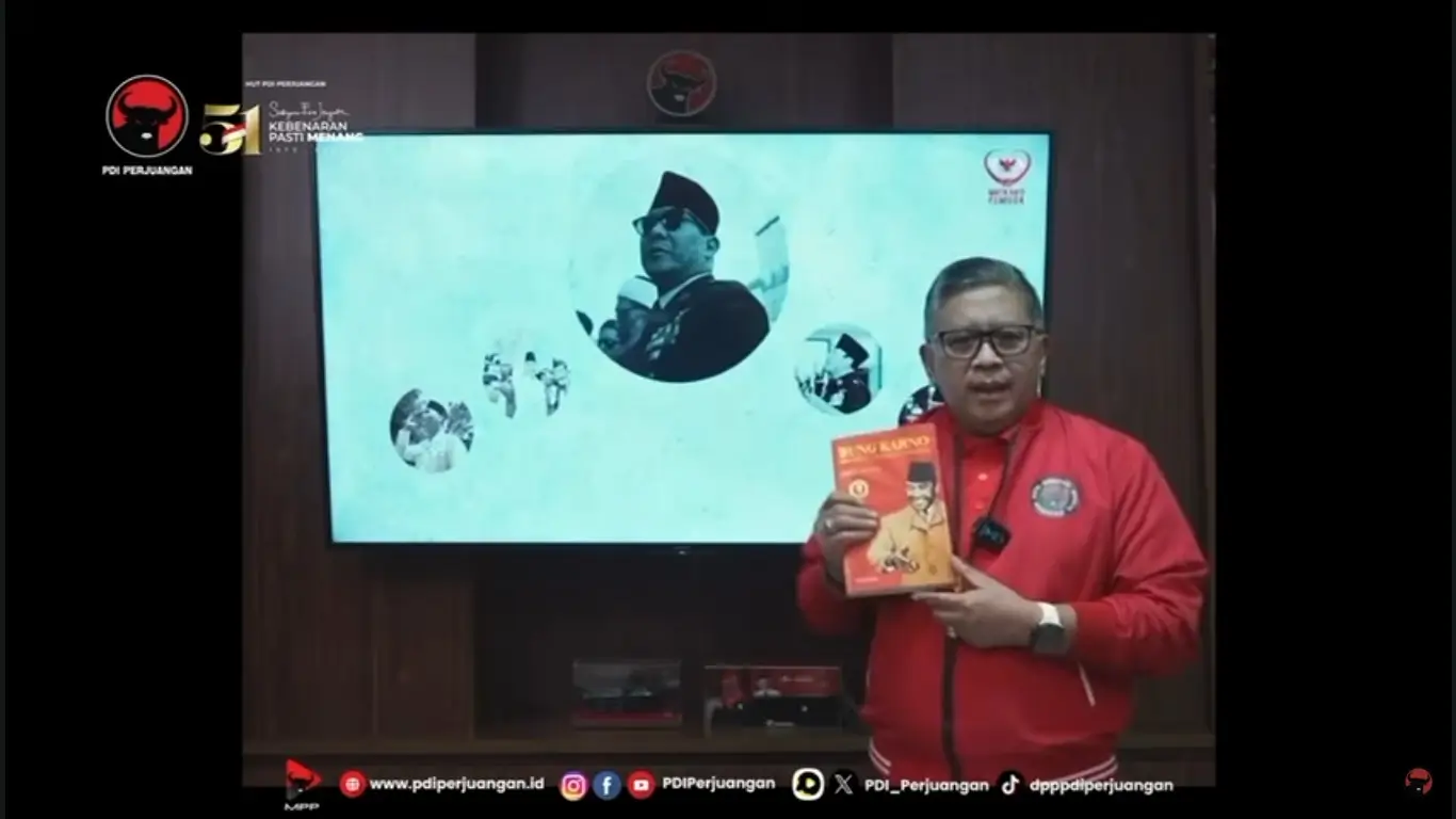 Sekjen PDIP, Hasto Kristiyanto buka suara usai ditetapkan sebagai tersangka oleh KPK. (Foto: Tangkapan layar YouTube/PDI Perjuangan)